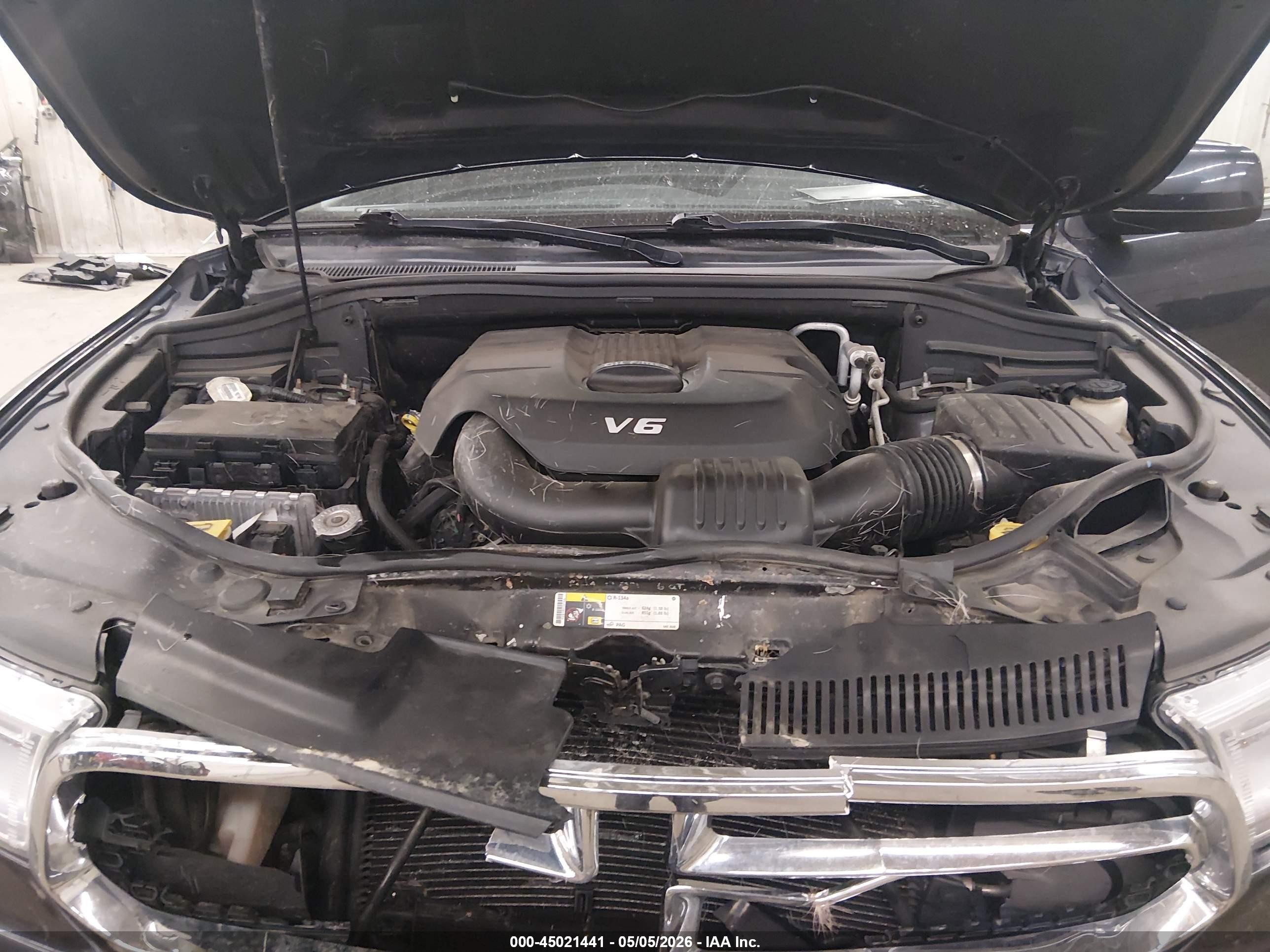 2014 Dodge Durango Sxt Dark Blue vin: 1C4RDJAG5EC475985