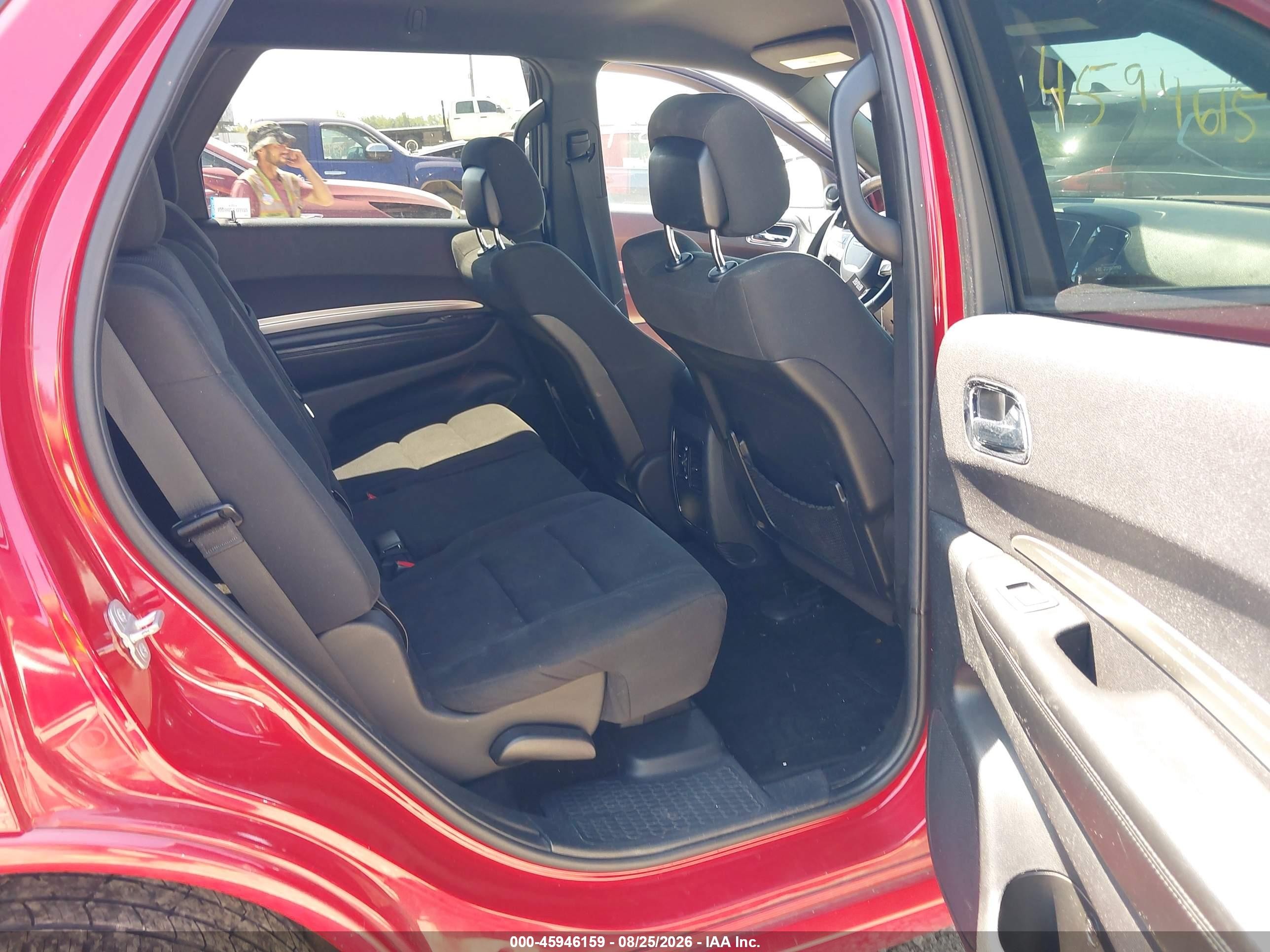 2014 Dodge Durango Sxt Красный vin: 1C4RDJAG5EC552421
