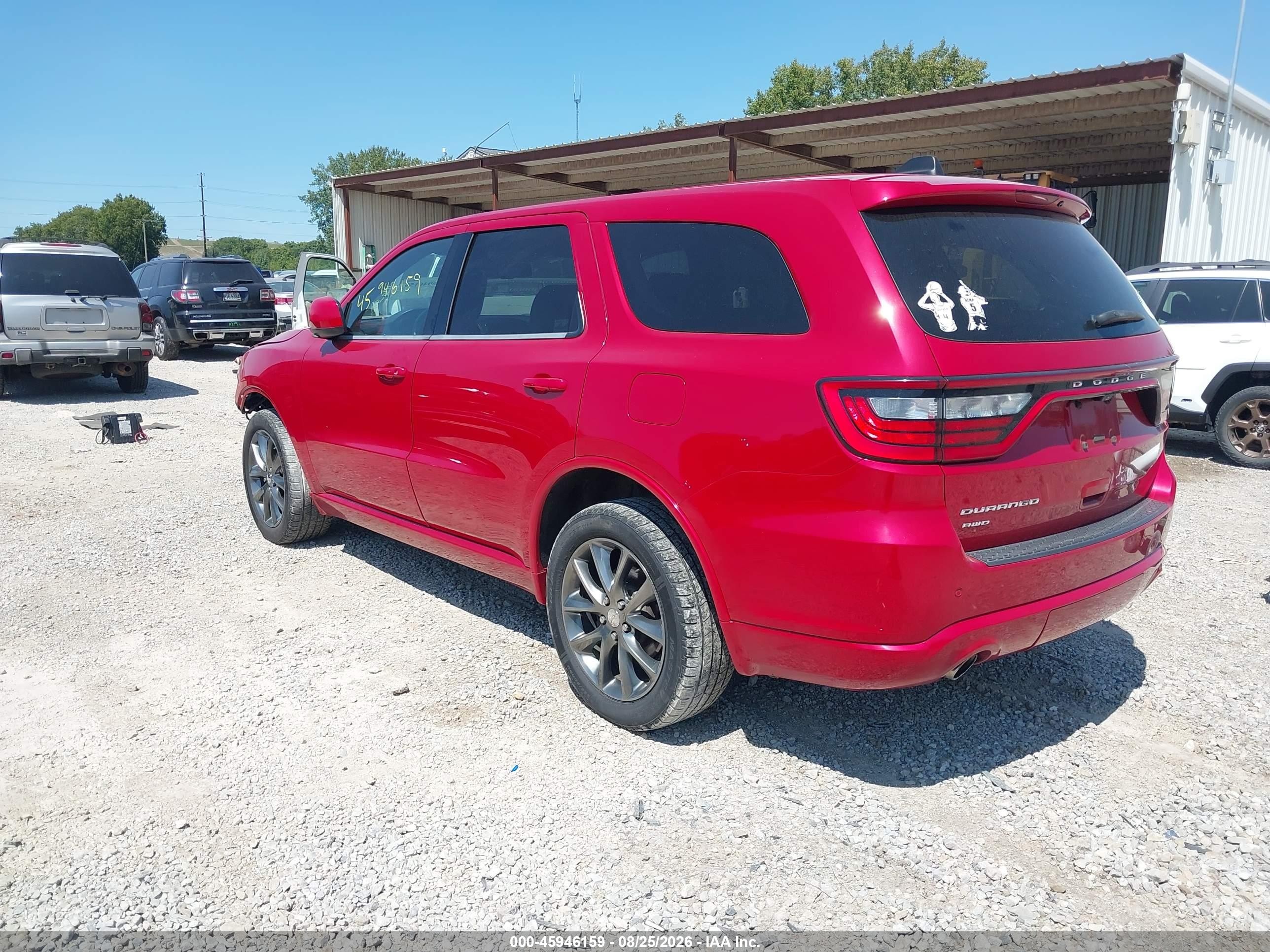 2014 Dodge Durango Sxt Красный vin: 1C4RDJAG5EC552421