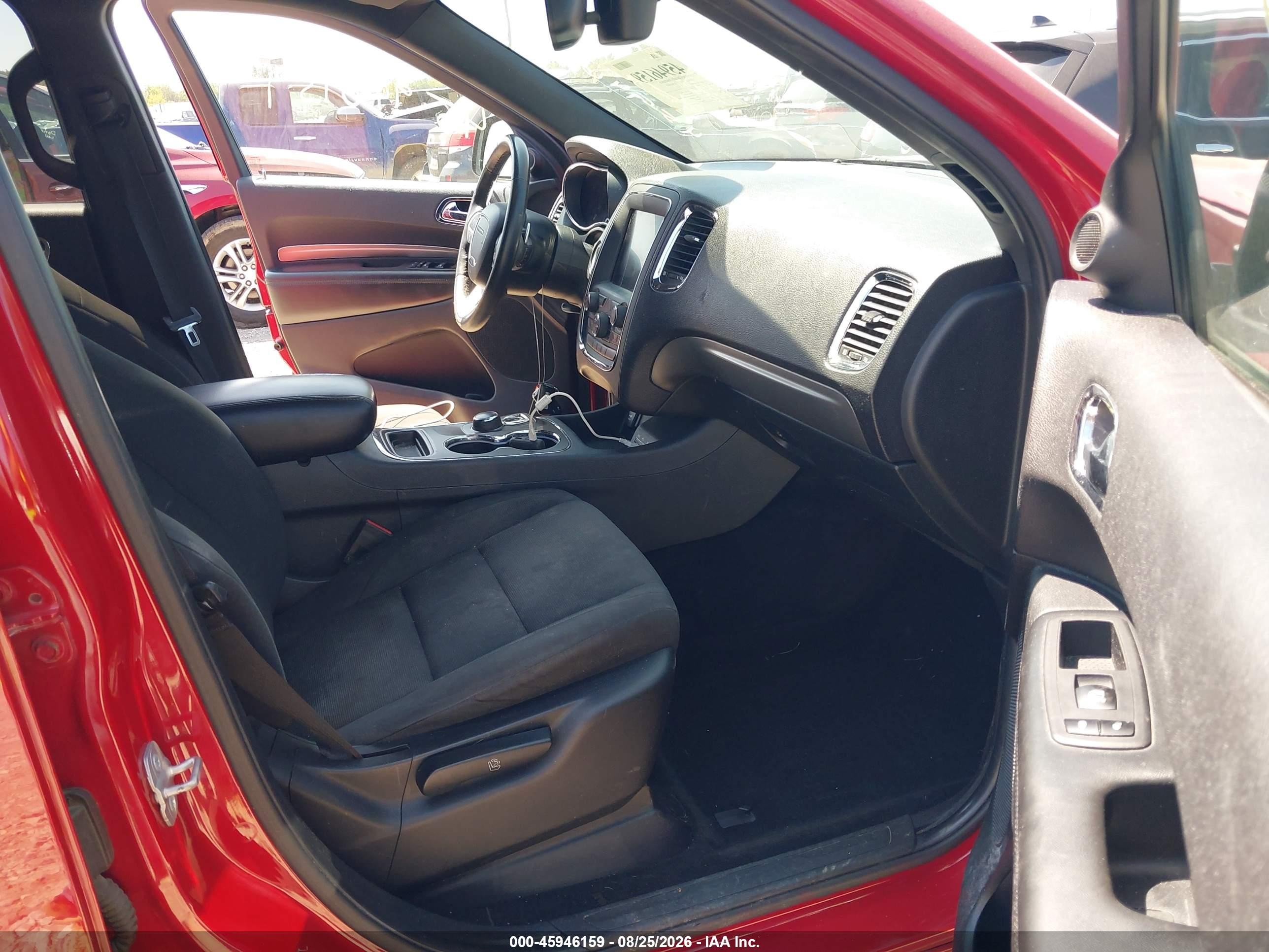 2014 Dodge Durango Sxt Красный vin: 1C4RDJAG5EC552421