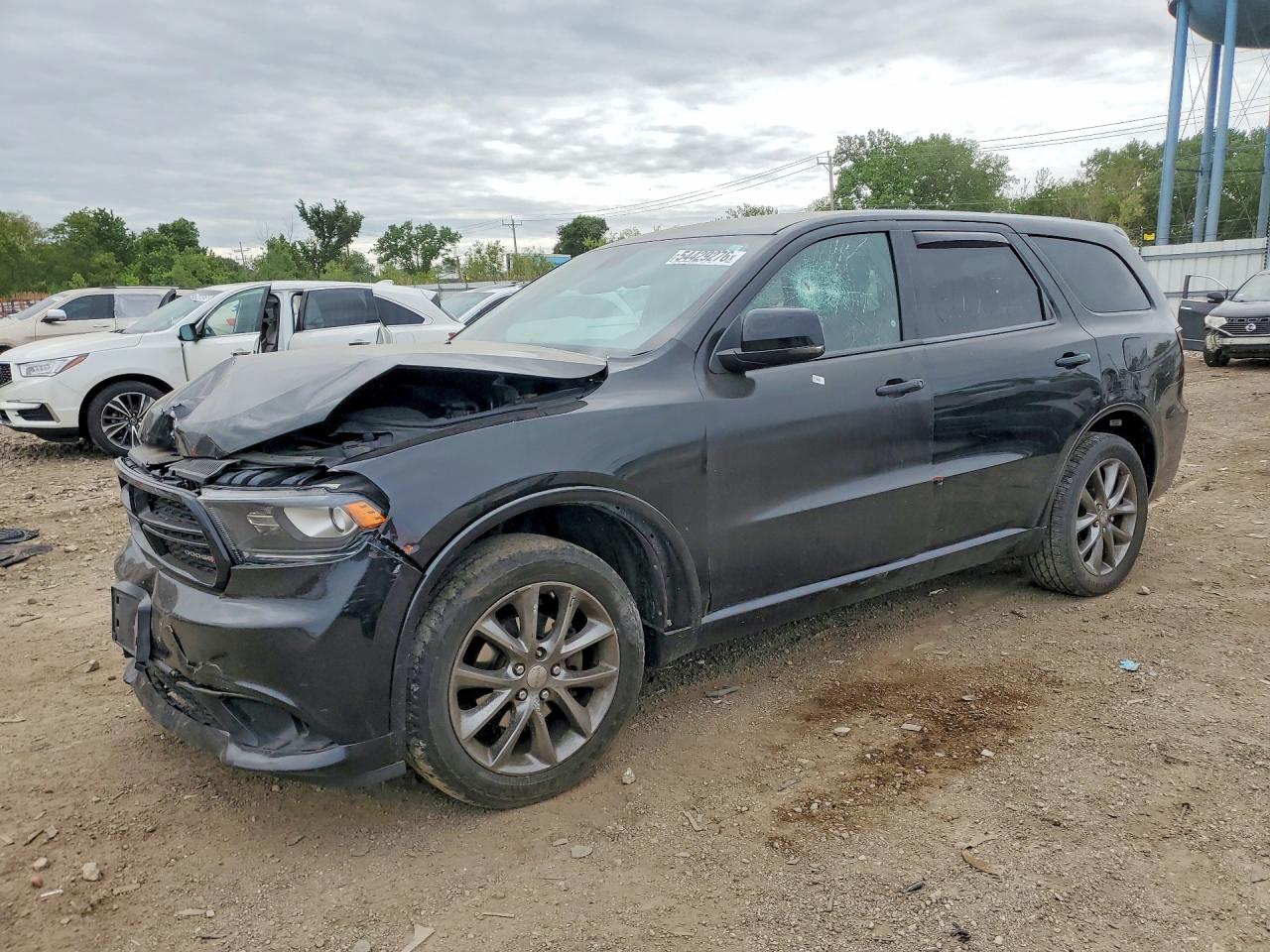 2014 Dodge Durango Sxt Black vin: 1C4RDJAG5EC591249