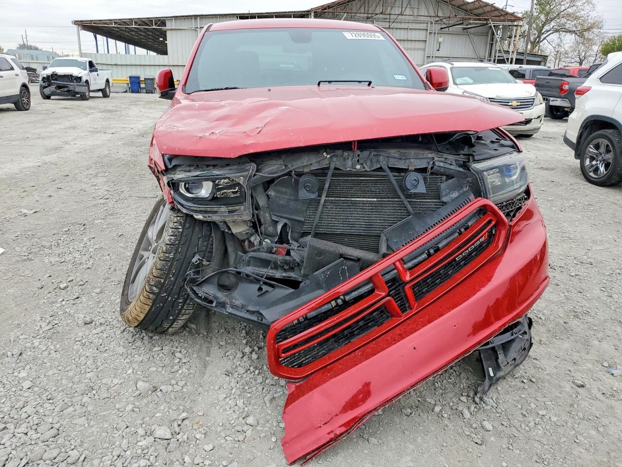 2015 Dodge Durango Sxt Red vin: 1C4RDJAG5FC195047