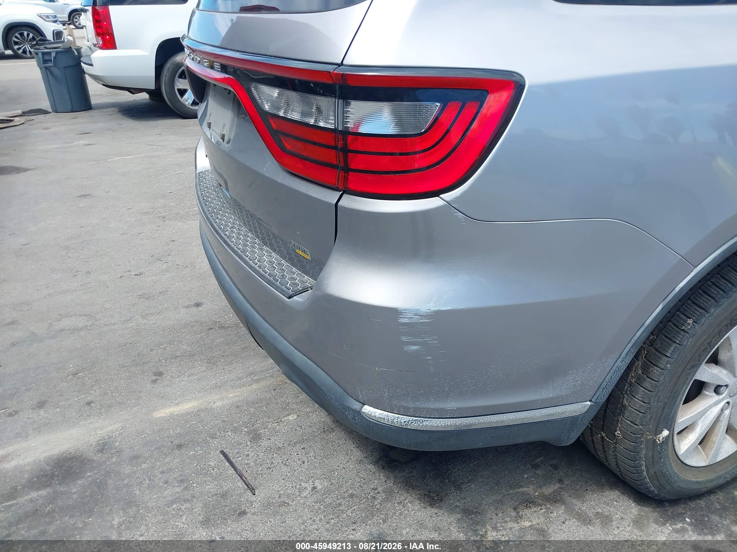 2015 Dodge Durango Sxt Серебряный vin: 1C4RDJAG5FC245185