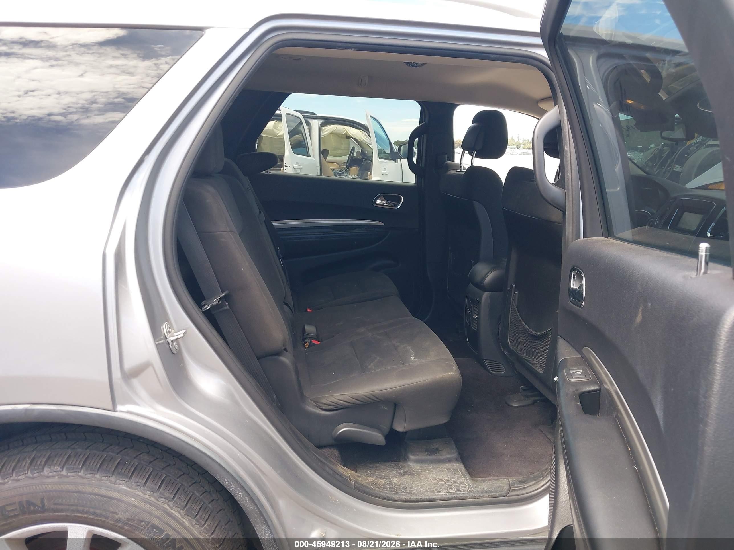 2015 Dodge Durango Sxt Серебряный vin: 1C4RDJAG5FC245185