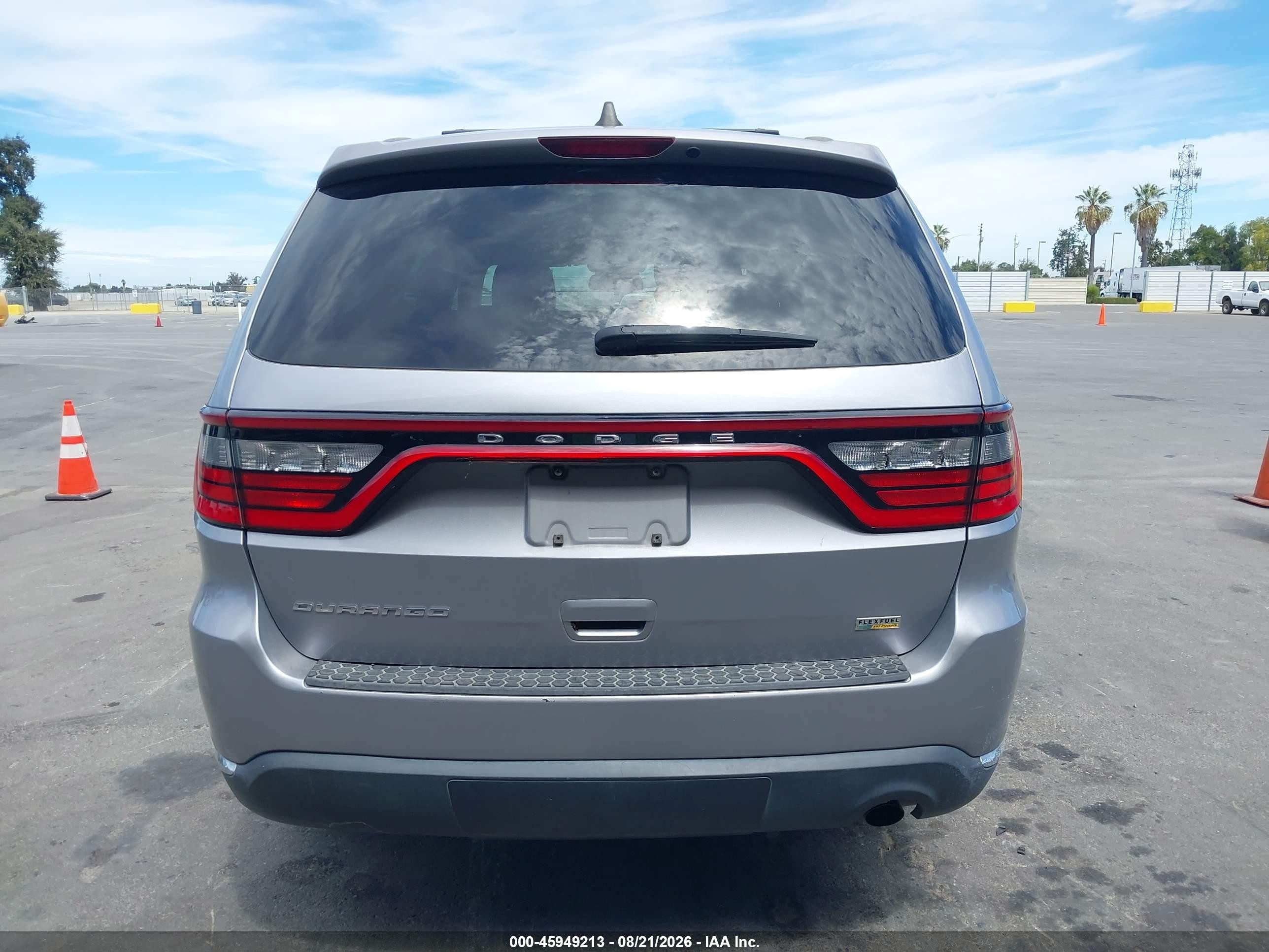 2015 Dodge Durango Sxt Серебряный vin: 1C4RDJAG5FC245185