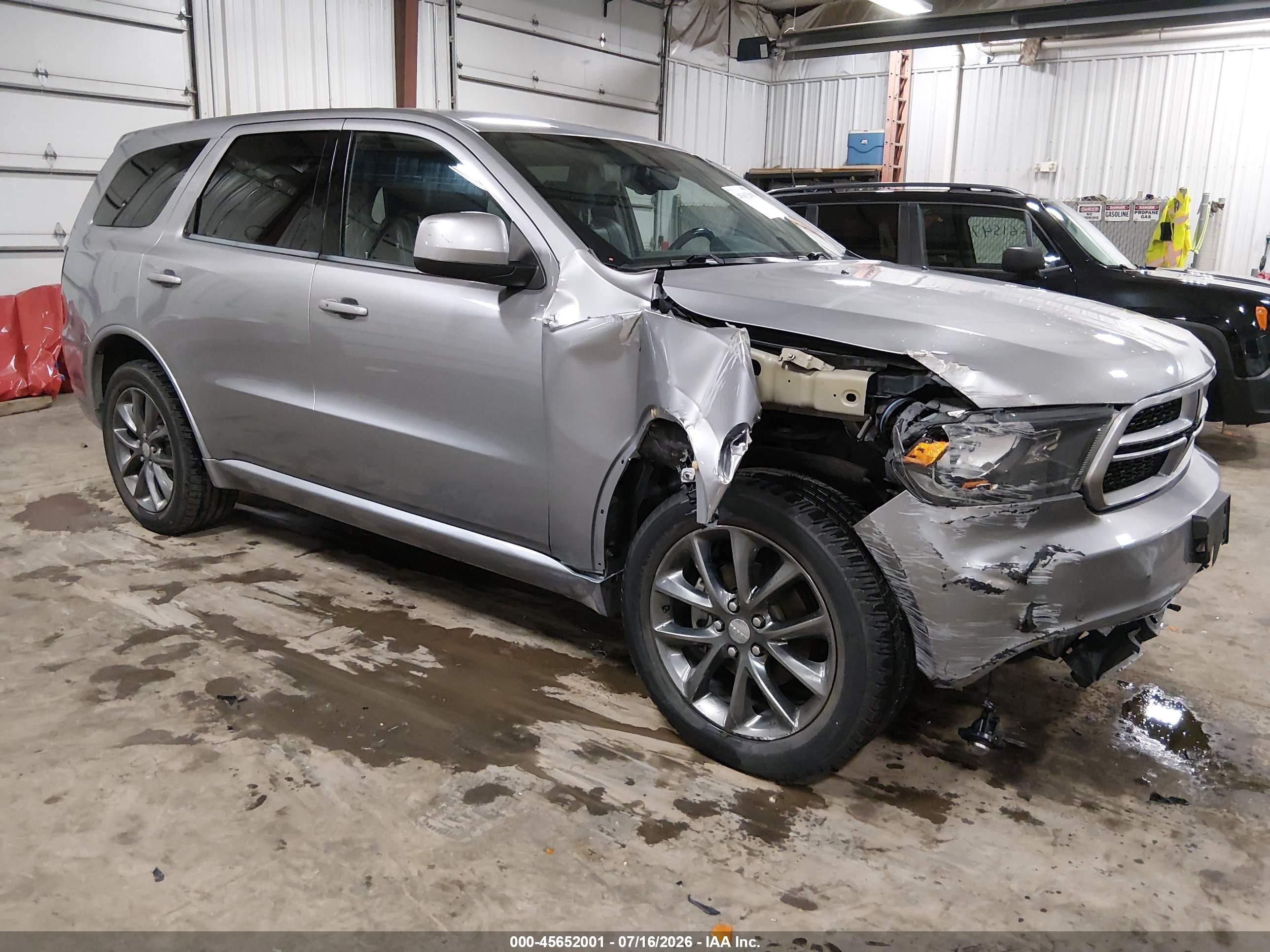 2015 Dodge Durango Sxt Gray vin: 1C4RDJAG5FC881167