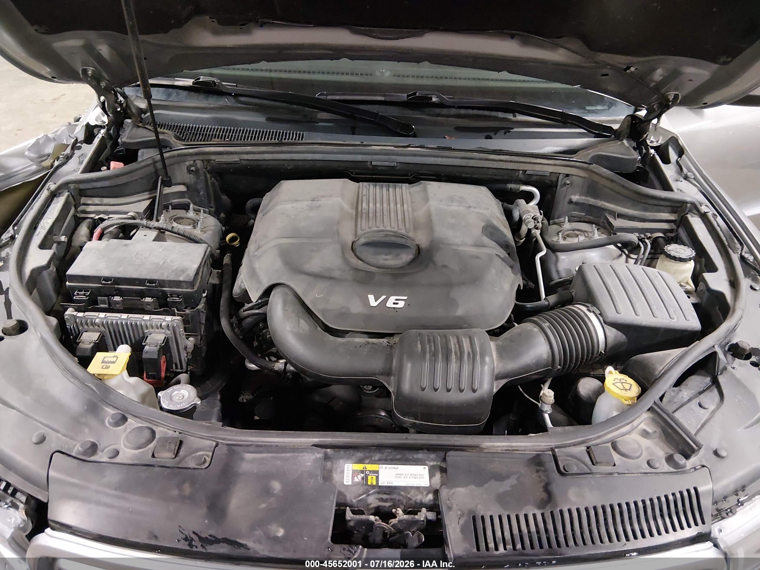 2015 Dodge Durango Sxt Gray vin: 1C4RDJAG5FC881167