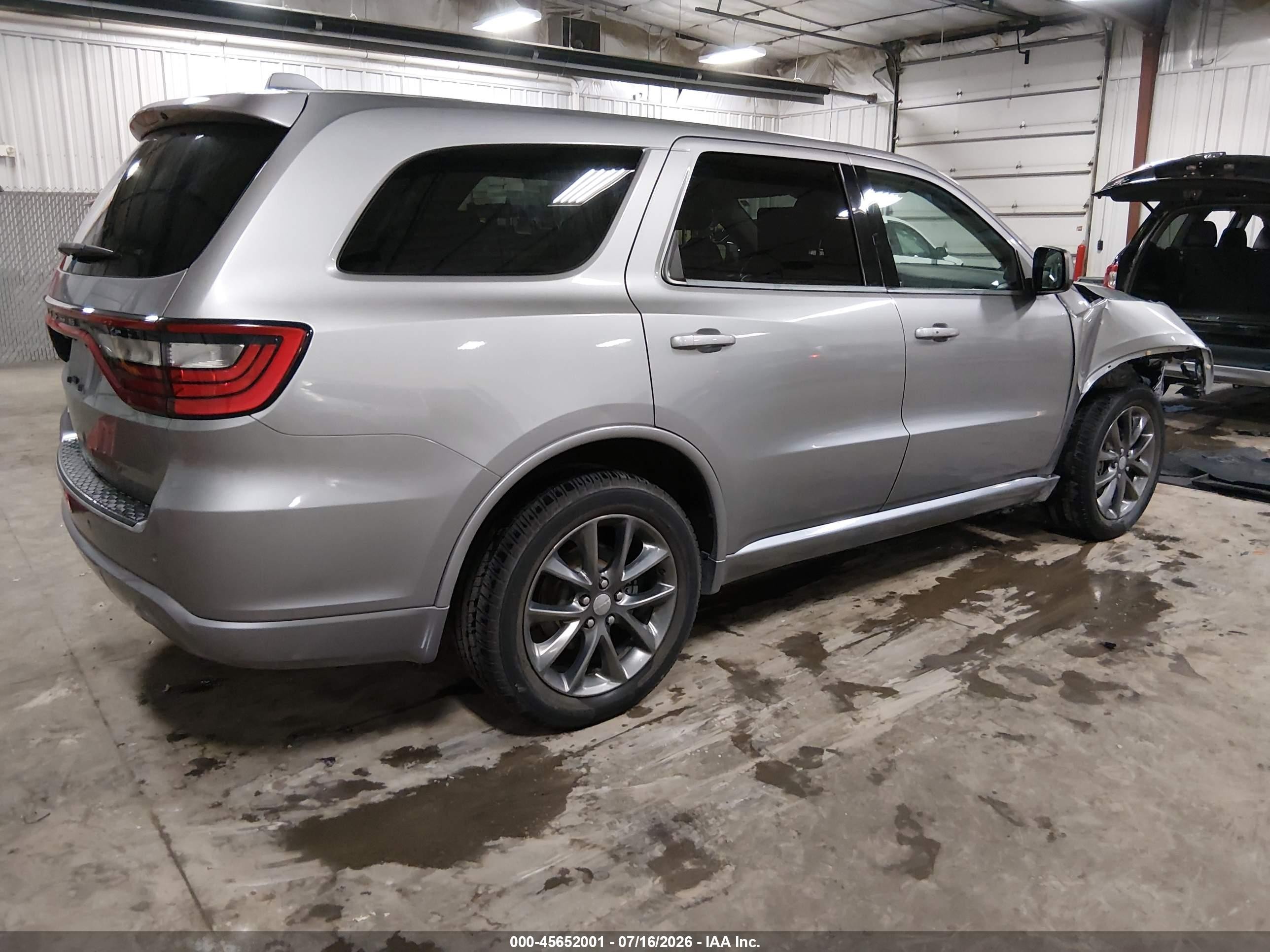 2015 Dodge Durango Sxt Gray vin: 1C4RDJAG5FC881167