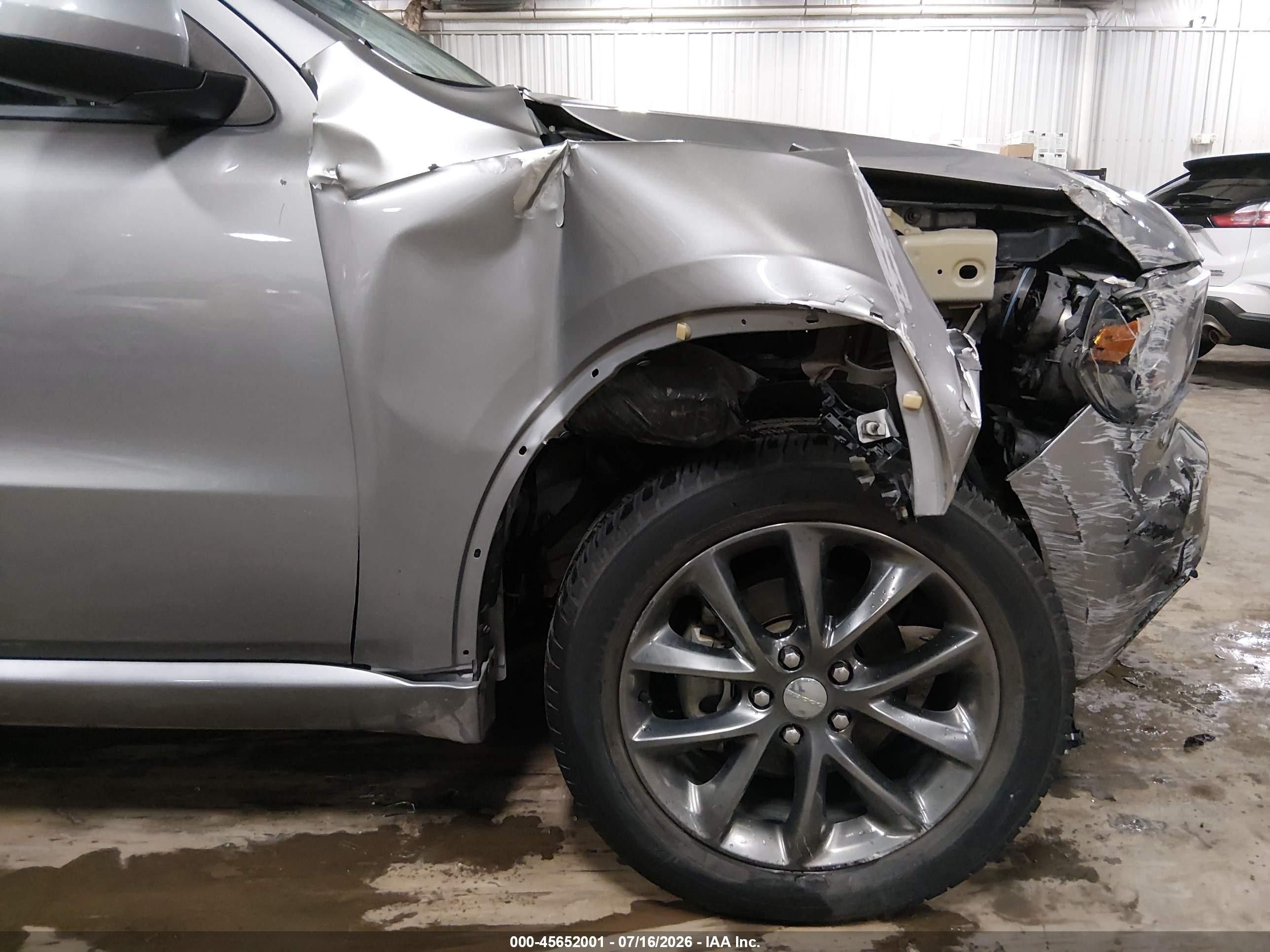 2015 Dodge Durango Sxt Gray vin: 1C4RDJAG5FC881167