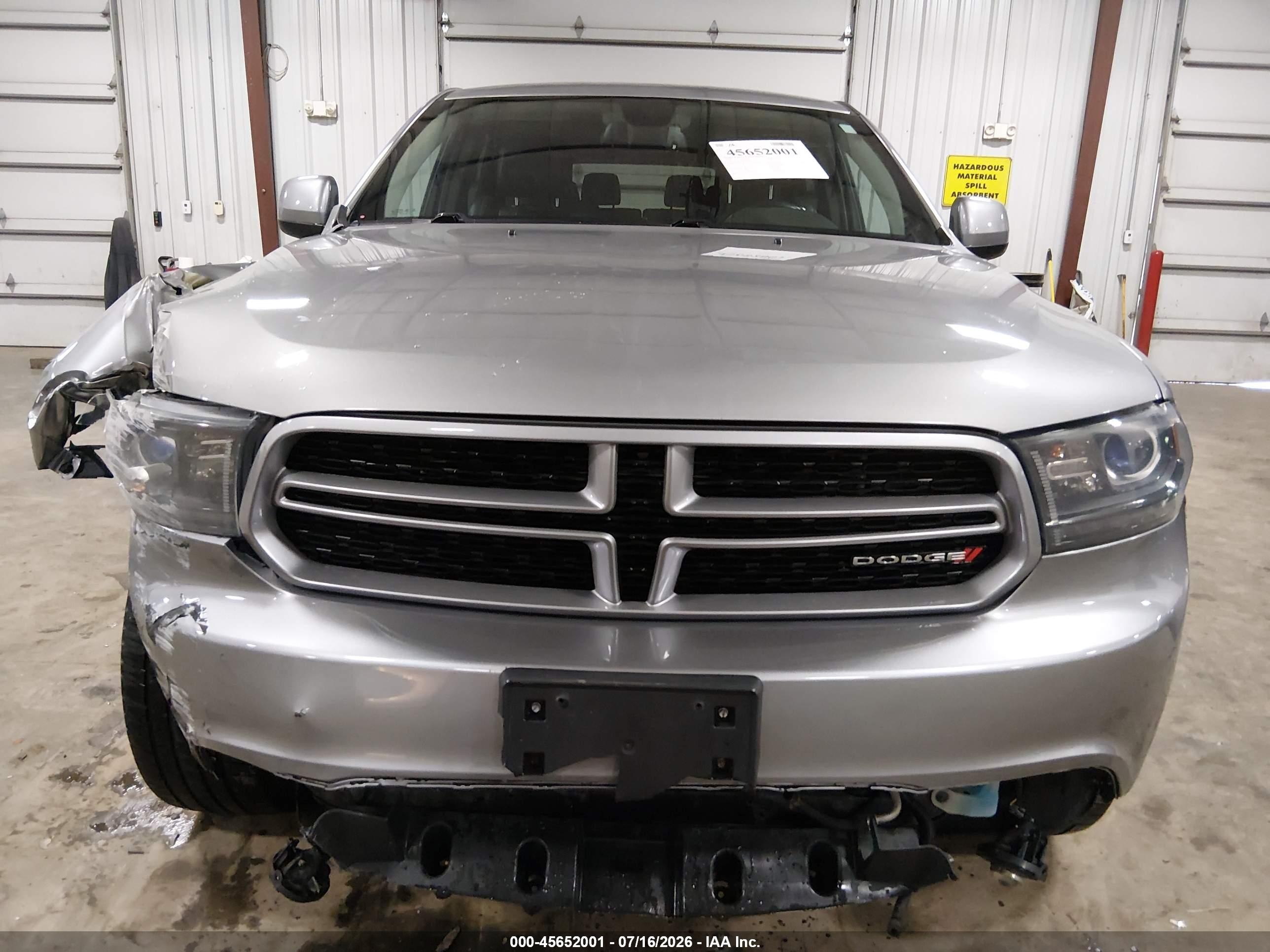 2015 Dodge Durango Sxt Gray vin: 1C4RDJAG5FC881167