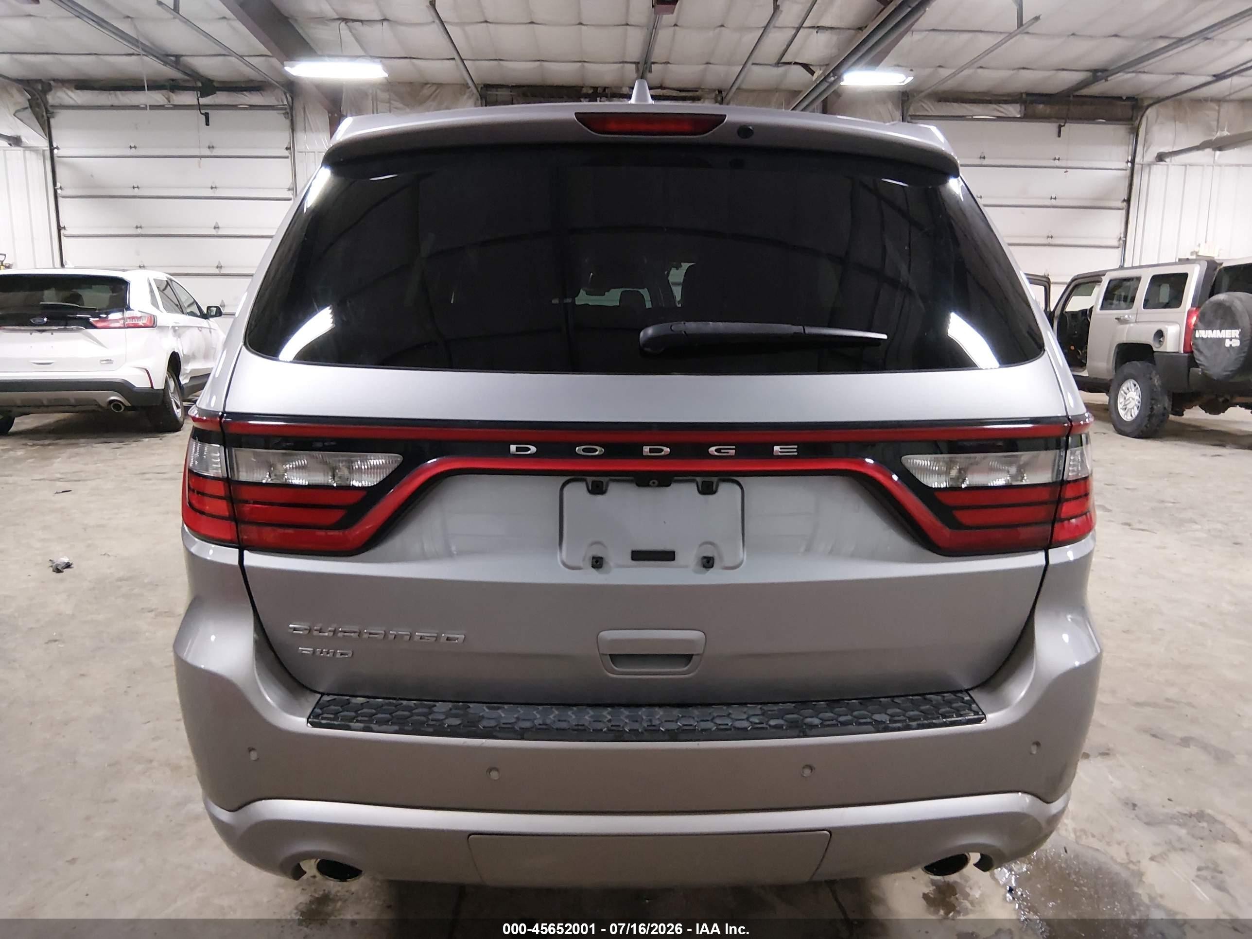 2015 Dodge Durango Sxt Gray vin: 1C4RDJAG5FC881167