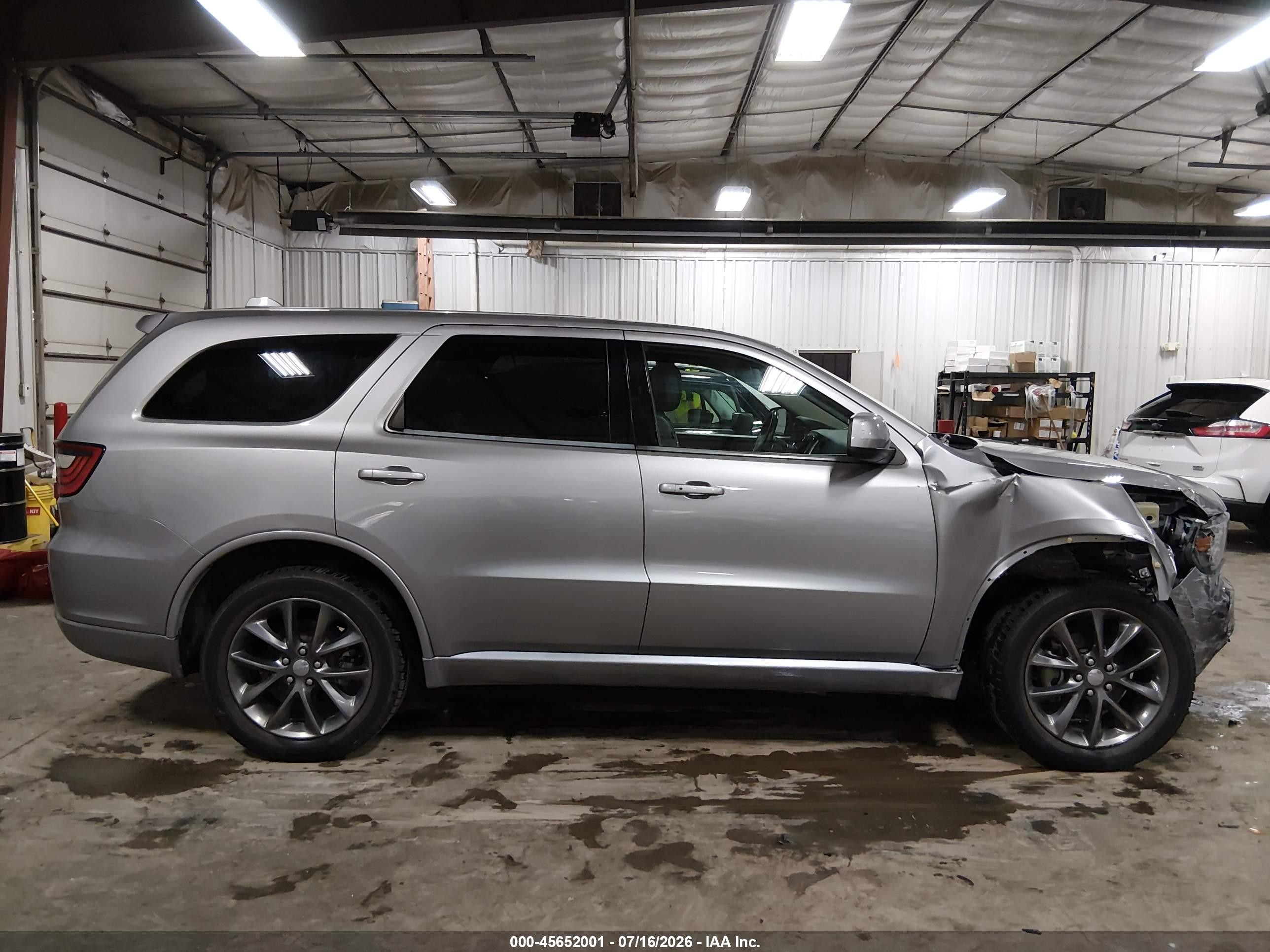 2015 Dodge Durango Sxt Gray vin: 1C4RDJAG5FC881167