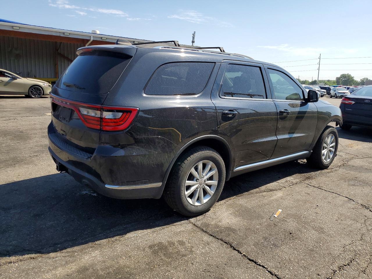 2015 Dodge Durango Sxt Черный vin: 1C4RDJAG5FC907752