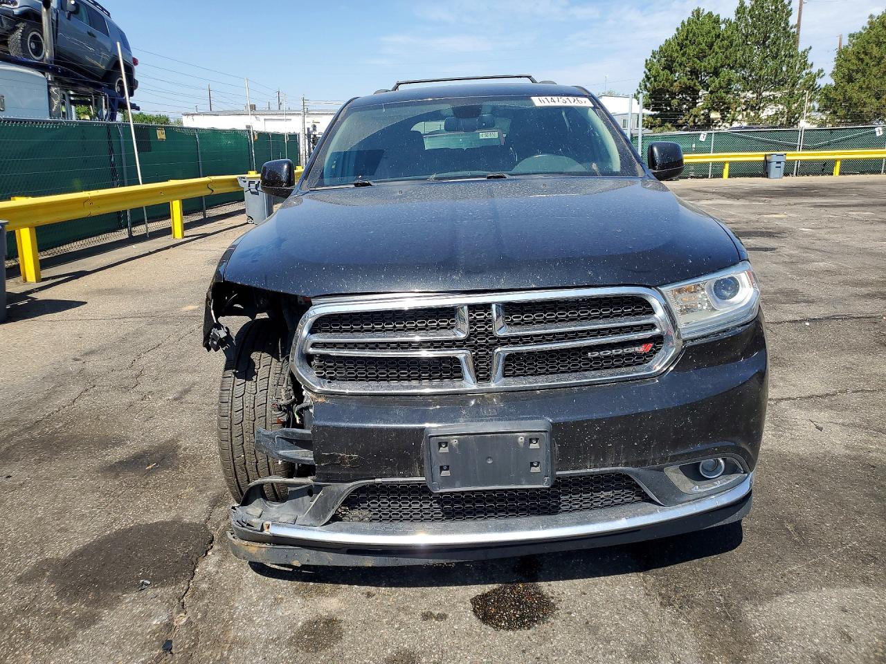 2015 Dodge Durango Sxt Черный vin: 1C4RDJAG5FC907752