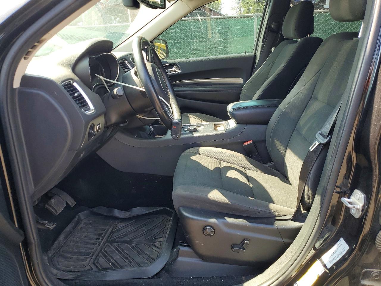 2015 Dodge Durango Sxt Черный vin: 1C4RDJAG5FC907752