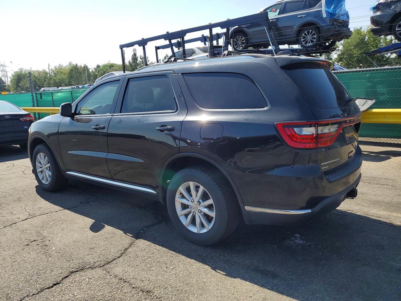 2015 Dodge Durango Sxt Черный vin: 1C4RDJAG5FC907752