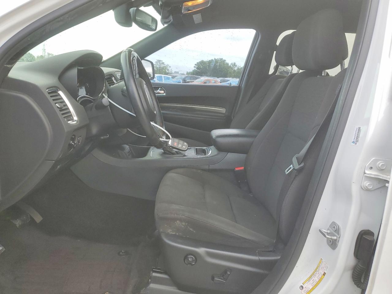 2018 Dodge Durango Sxt White vin: 1C4RDJAG5JC176202