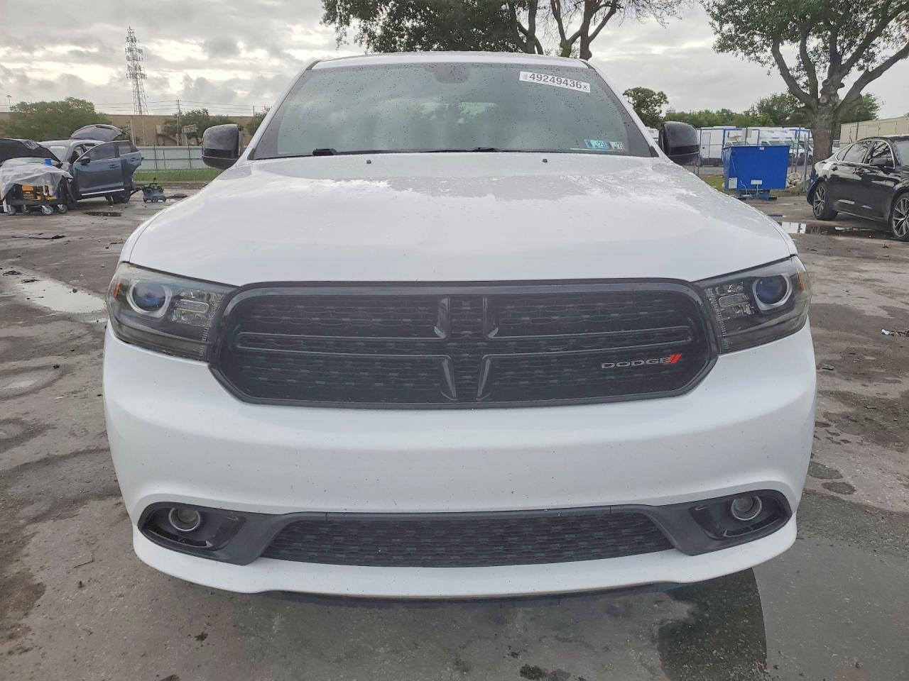 2018 Dodge Durango Sxt White vin: 1C4RDJAG5JC176202