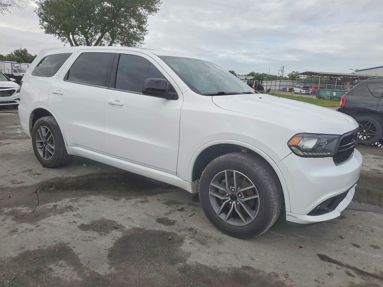 2018 Dodge Durango Sxt White vin: 1C4RDJAG5JC176202