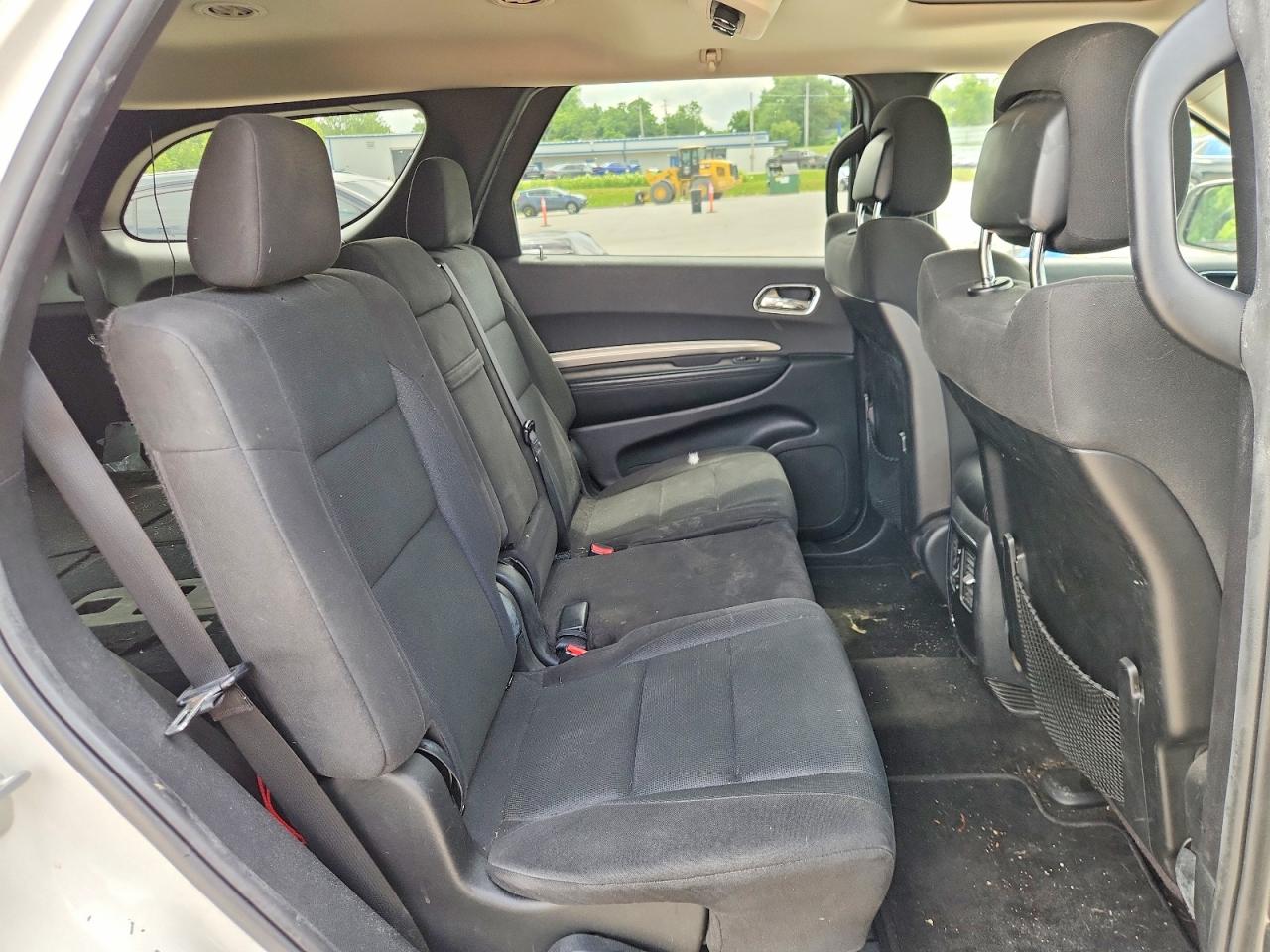 2012 Dodge Durango Sxt White vin: 1C4RDJAG6CC211915