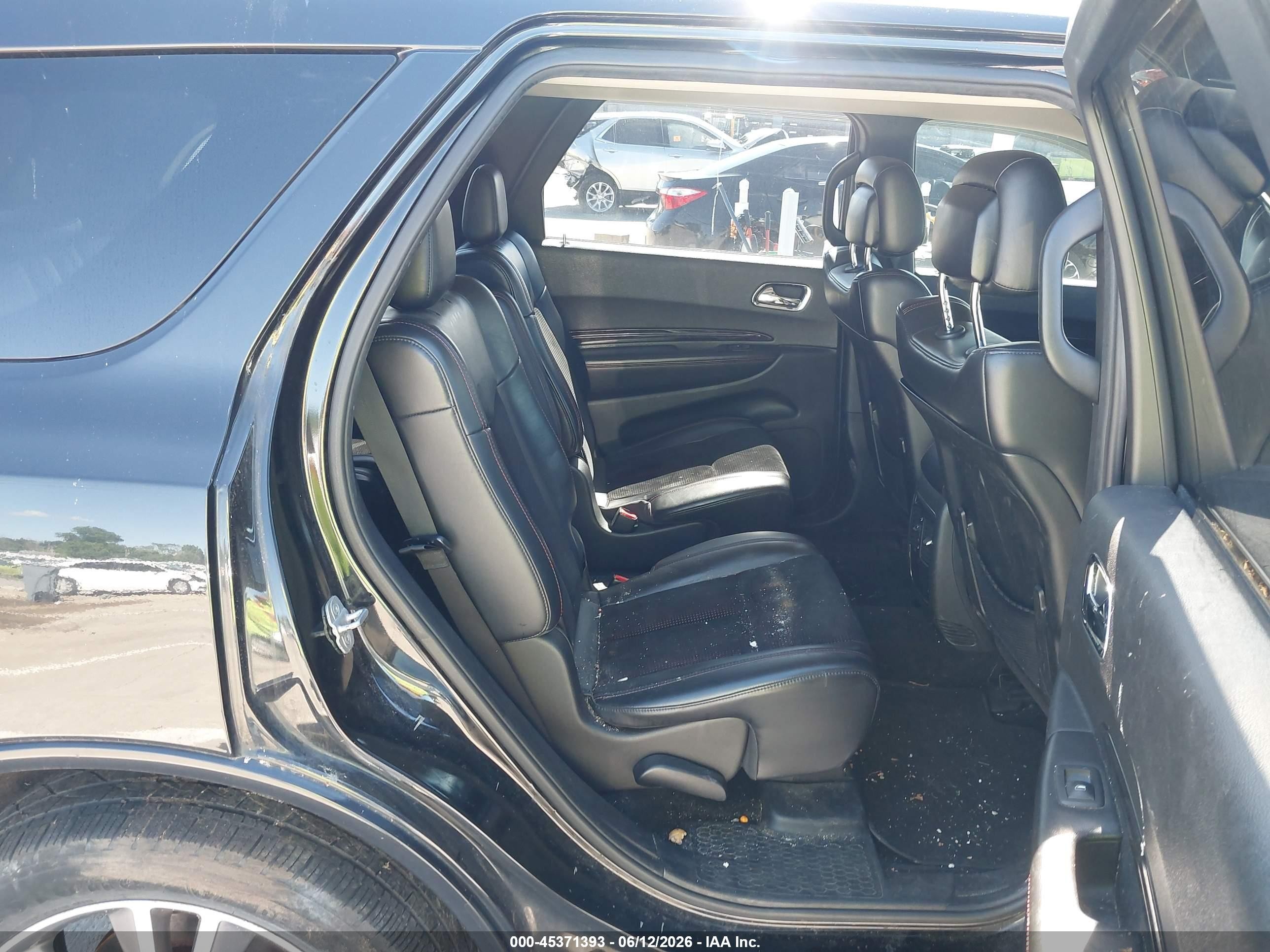 2013 Dodge Durango Sxt Black vin: 1C4RDJAG6DC663722