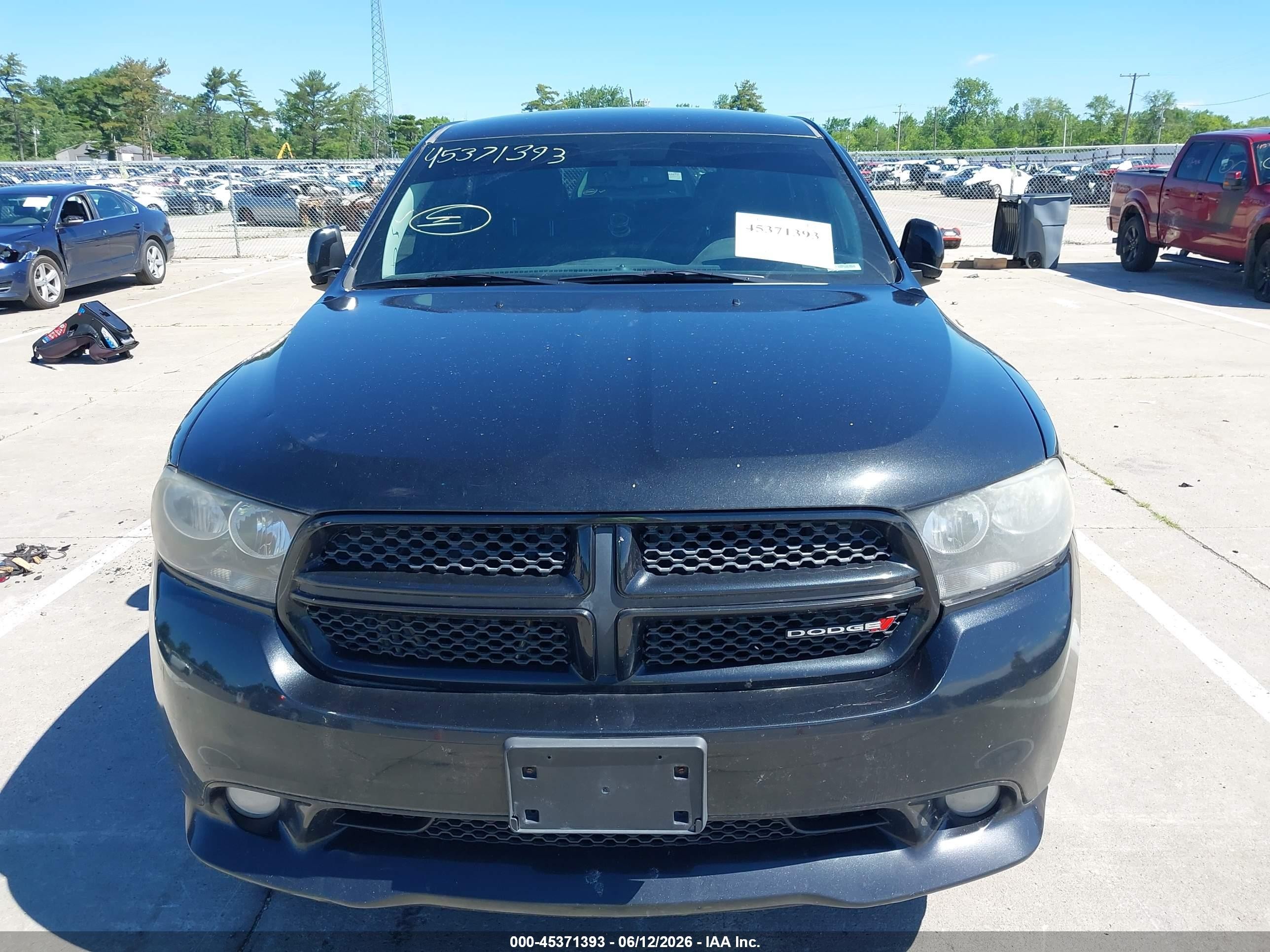 2013 Dodge Durango Sxt Black vin: 1C4RDJAG6DC663722