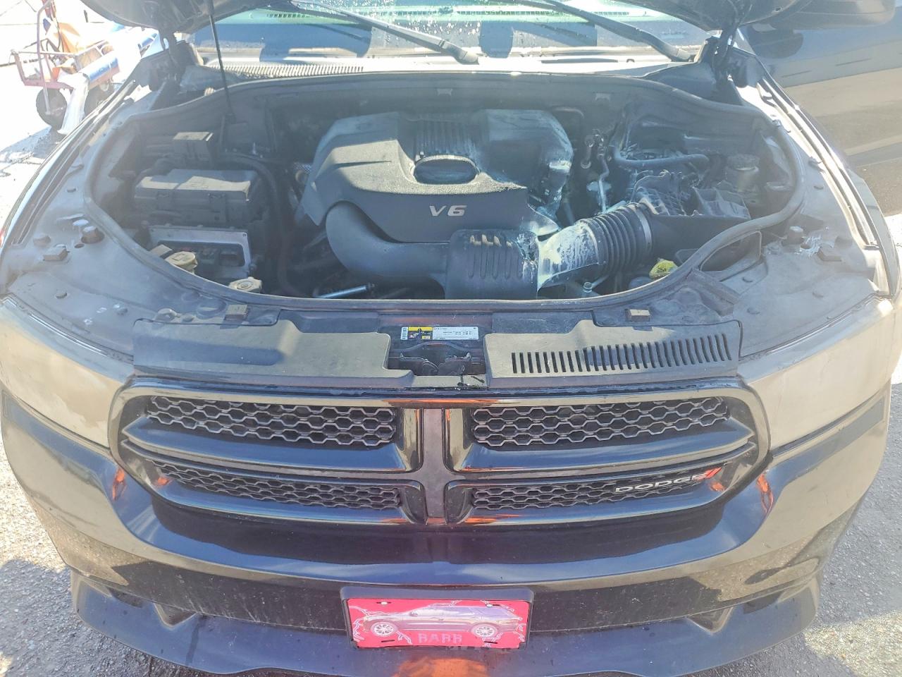 2013 Dodge Durango Sxt Черный vin: 1C4RDJAG6DC695263