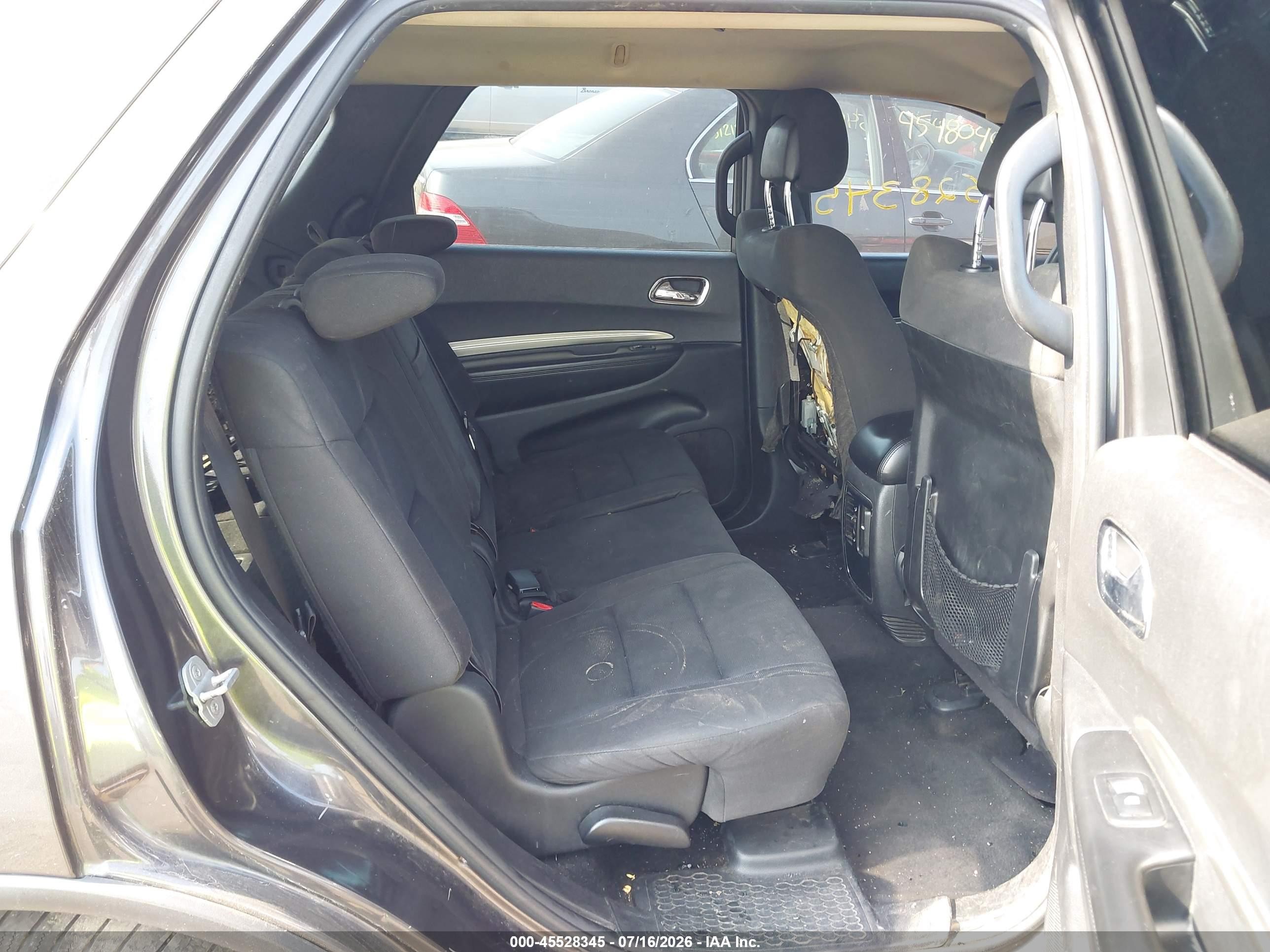 2013 Dodge Durango Sxt Gray vin: 1C4RDJAG6DC699555
