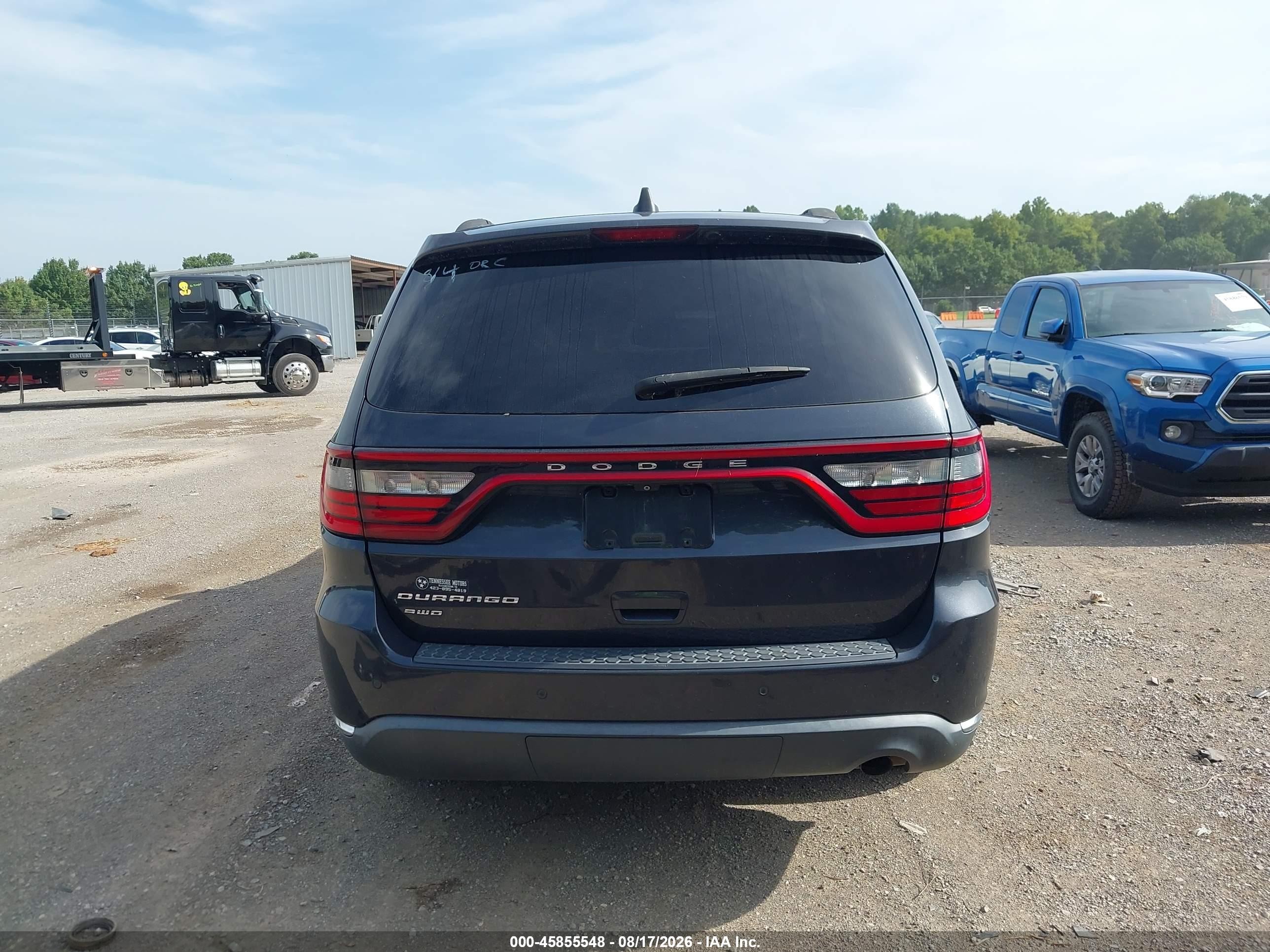 2014 Dodge Durango Sxt Black vin: 1C4RDJAG6EC291929