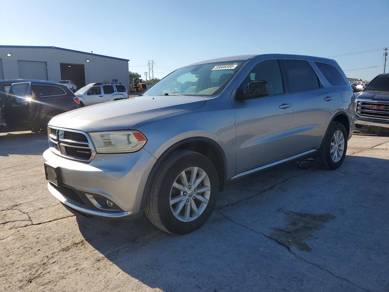 2014 Dodge Durango Sxt Серебряный vin: 1C4RDJAG6EC381470