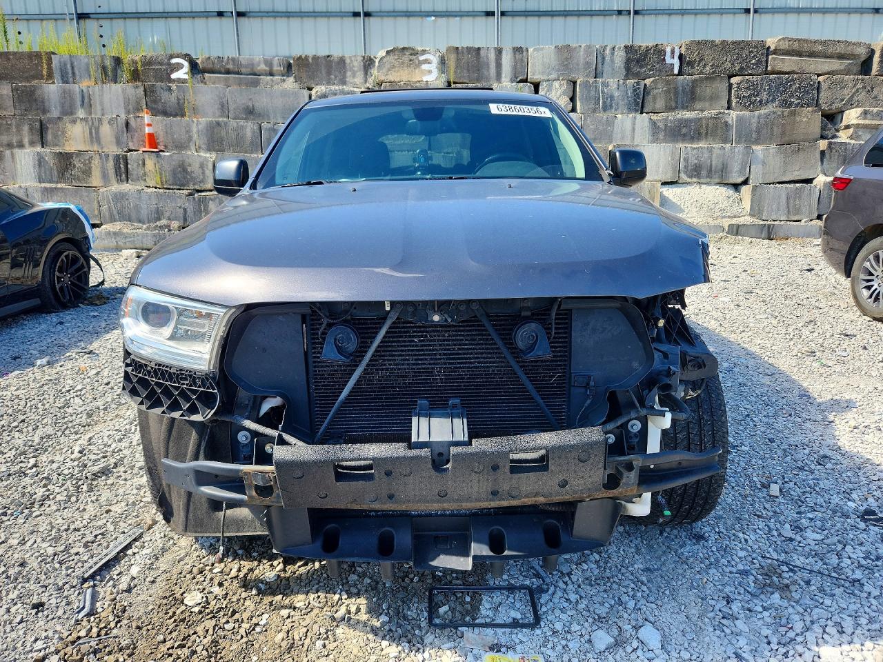 2014 Dodge Durango Sxt Gray vin: 1C4RDJAG6EC394400