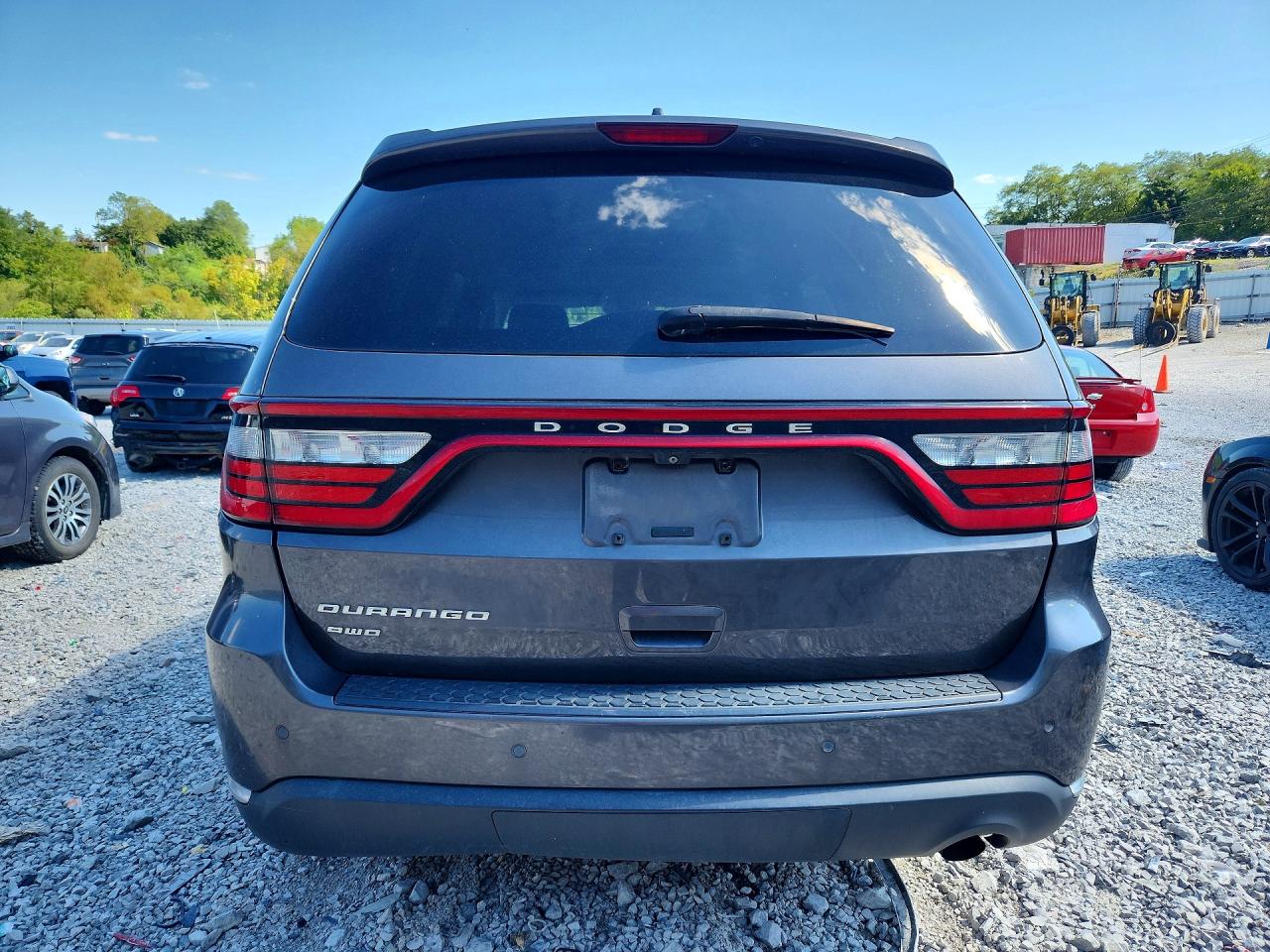 2014 Dodge Durango Sxt Gray vin: 1C4RDJAG6EC394400