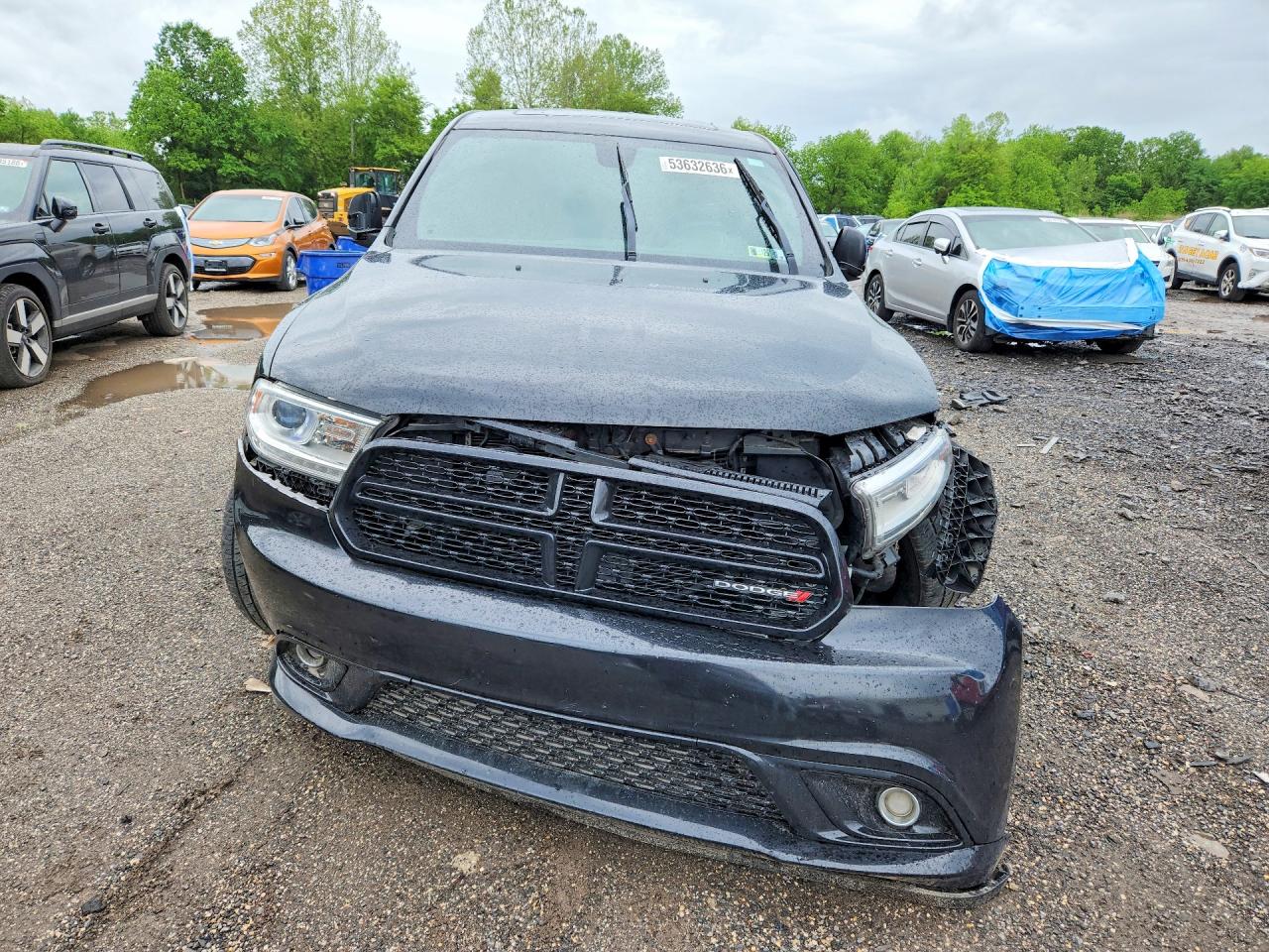 2014 Dodge Durango Sxt Charcoal vin: 1C4RDJAG6EC477339