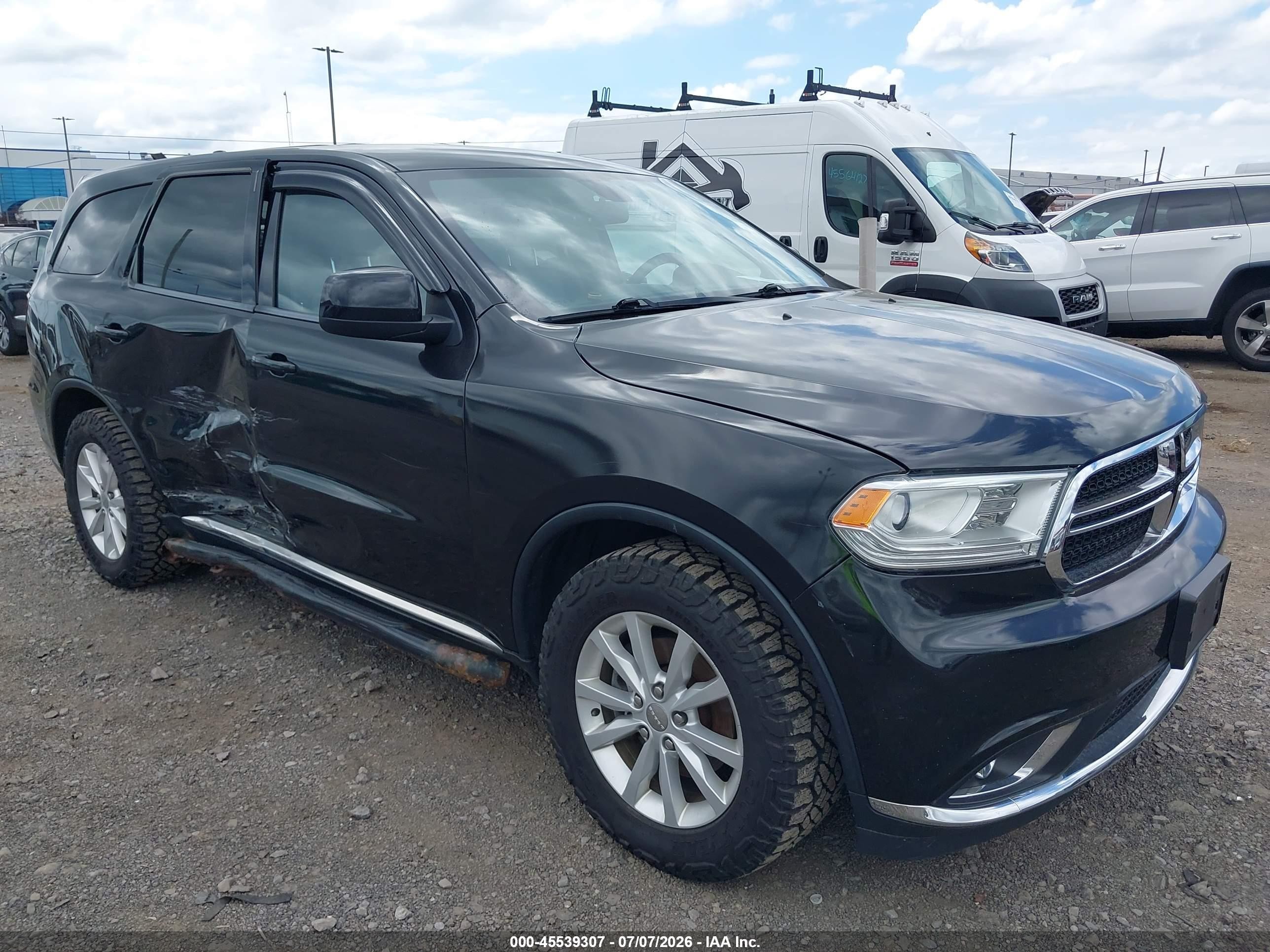 2014 Dodge Durango Sxt Черный vin: 1C4RDJAG6EC561998