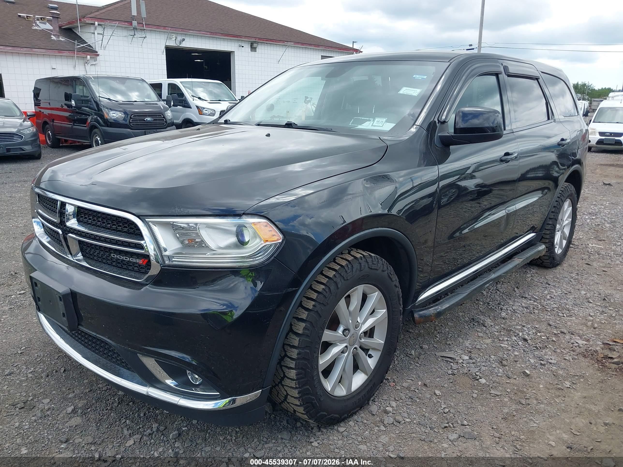 2014 Dodge Durango Sxt Черный vin: 1C4RDJAG6EC561998