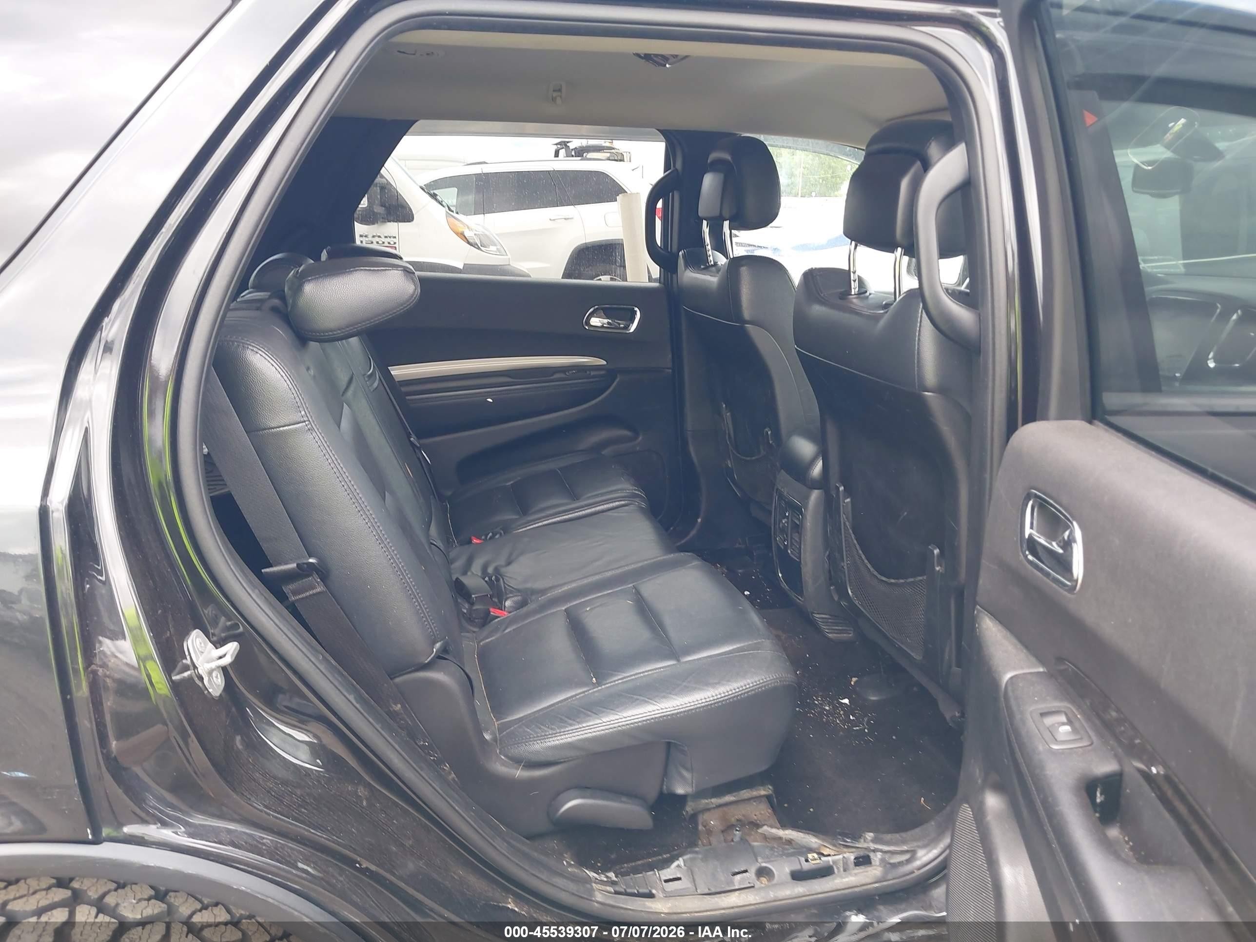 2014 Dodge Durango Sxt Черный vin: 1C4RDJAG6EC561998