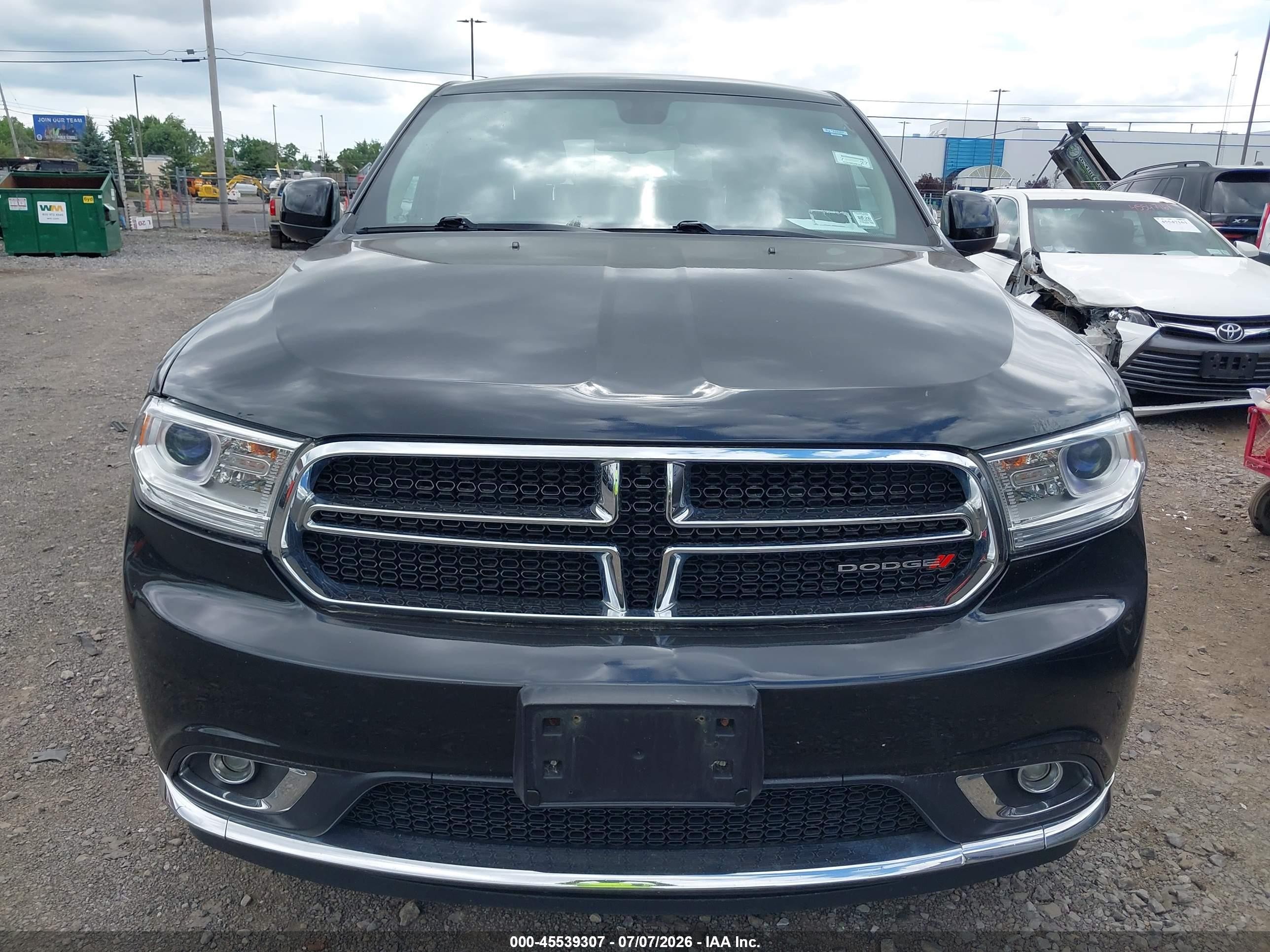 2014 Dodge Durango Sxt Черный vin: 1C4RDJAG6EC561998