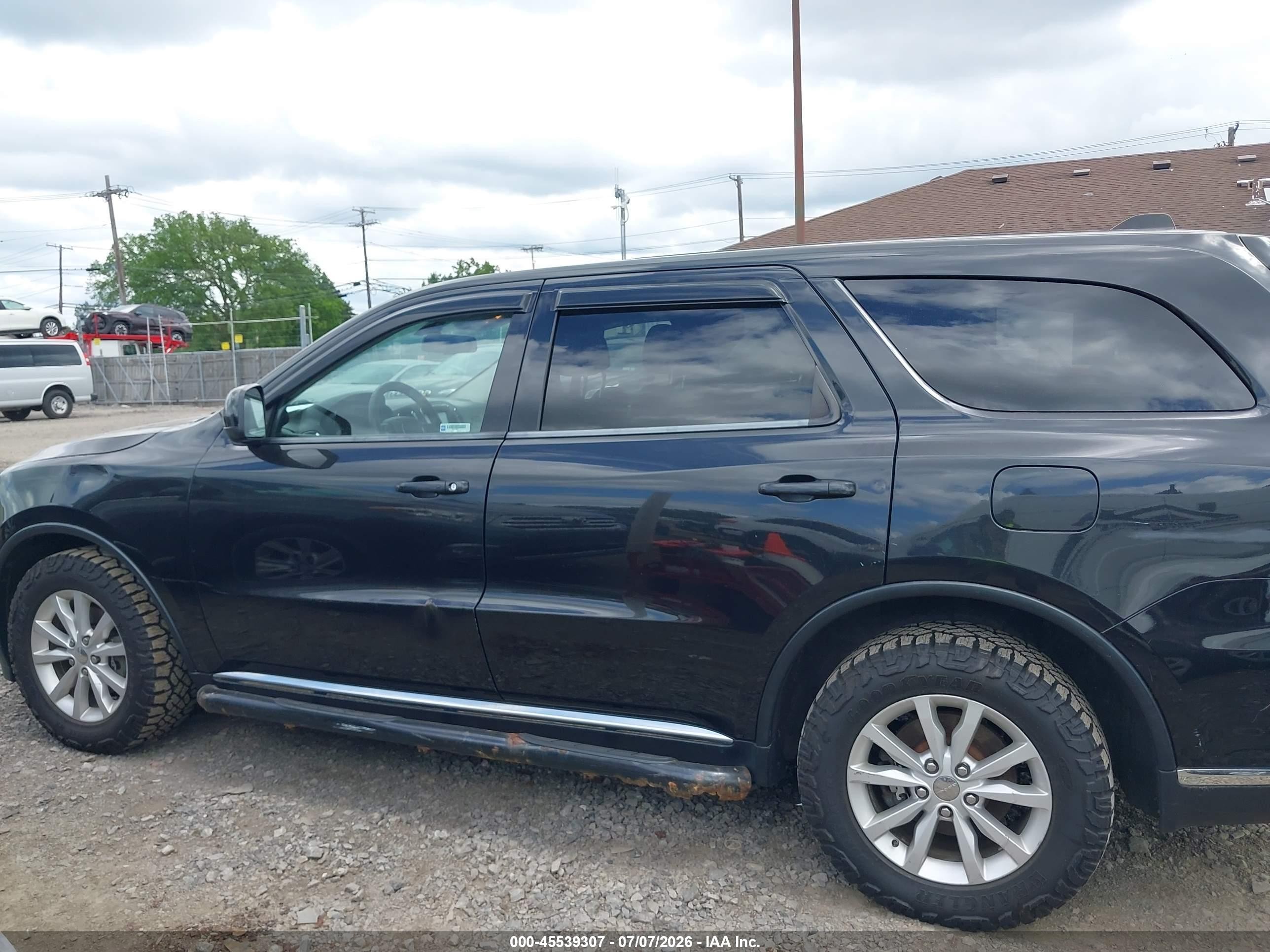 2014 Dodge Durango Sxt Черный vin: 1C4RDJAG6EC561998