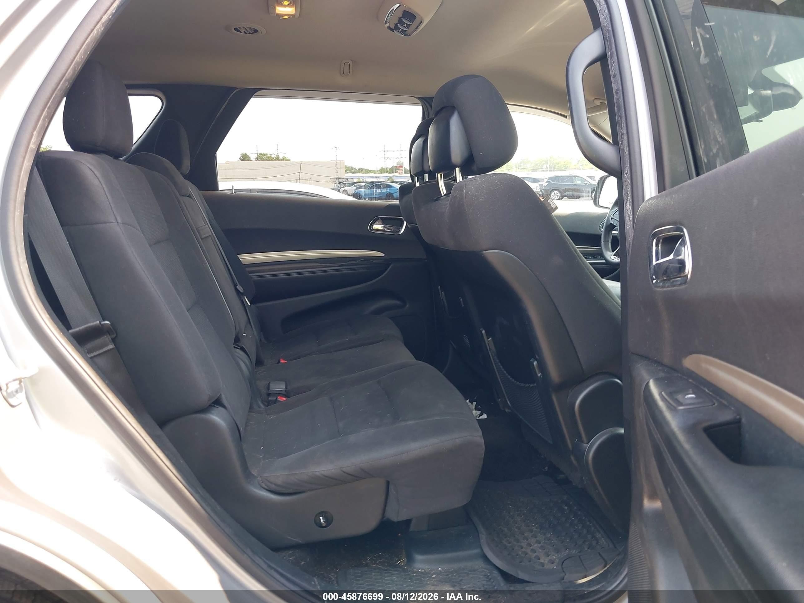 2014 Dodge Durango Sxt Gray vin: 1C4RDJAG6EC591230