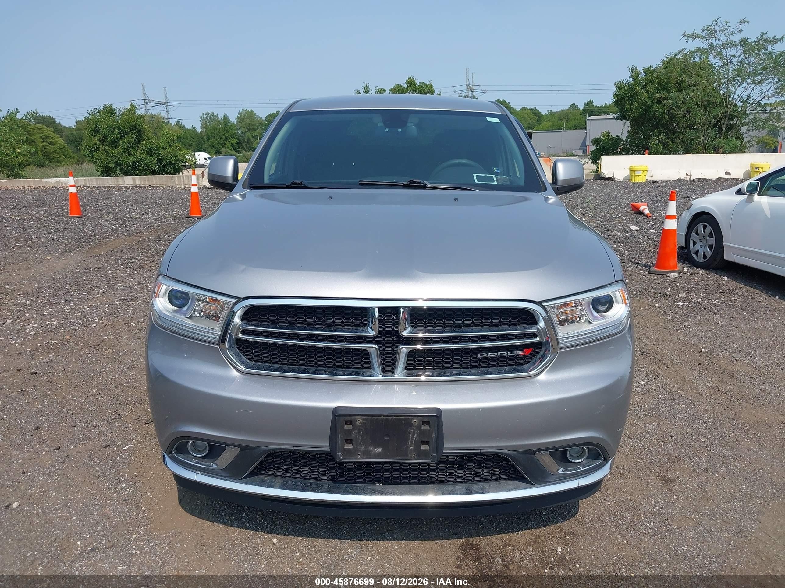 2014 Dodge Durango Sxt Gray vin: 1C4RDJAG6EC591230