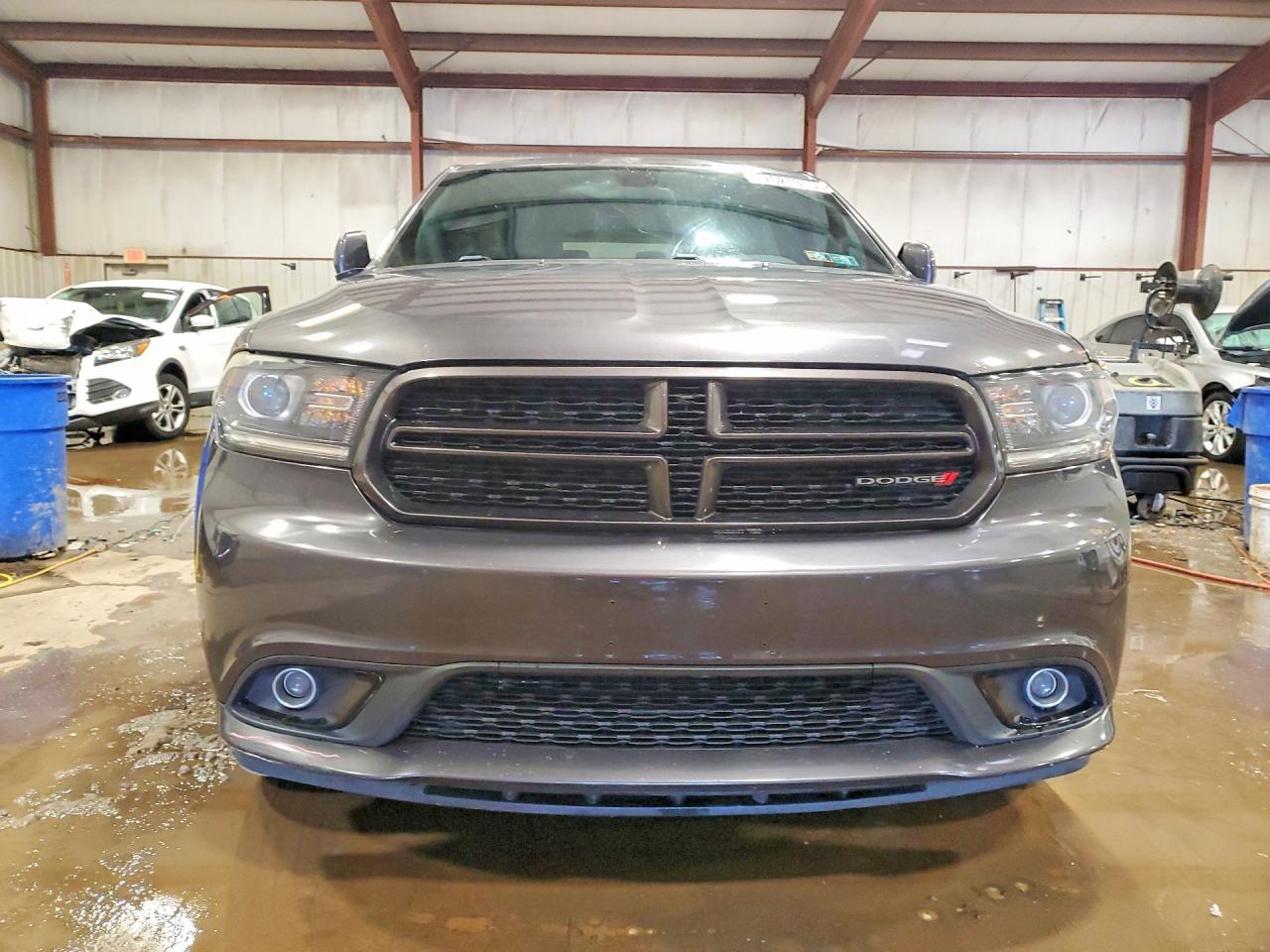 2014 Dodge Durango Sxt Gray vin: 1C4RDJAG6EC598341
