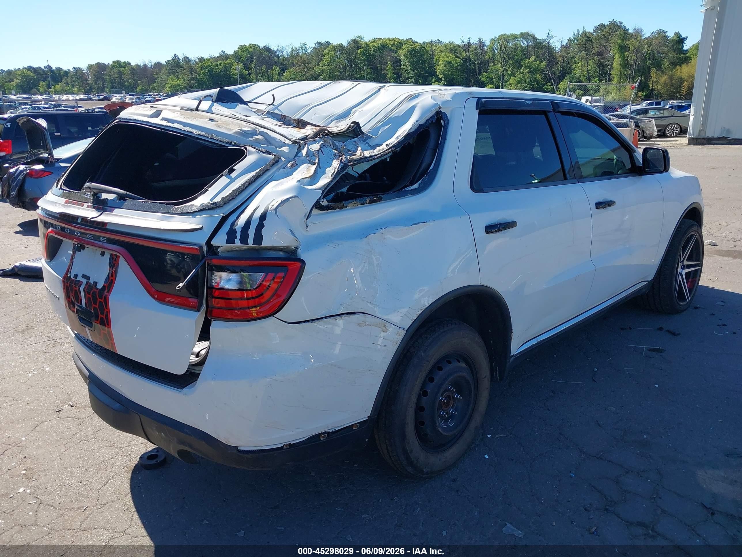 2015 Dodge Durango Sxt Белый vin: 1C4RDJAG6FC772328