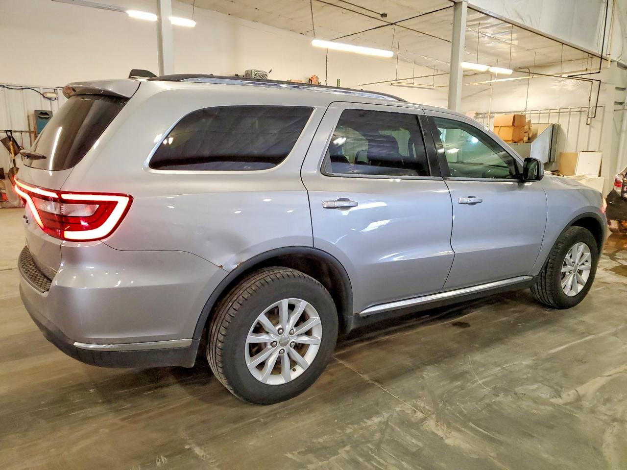 2015 Dodge Durango Sxt Silver vin: 1C4RDJAG6FC938136