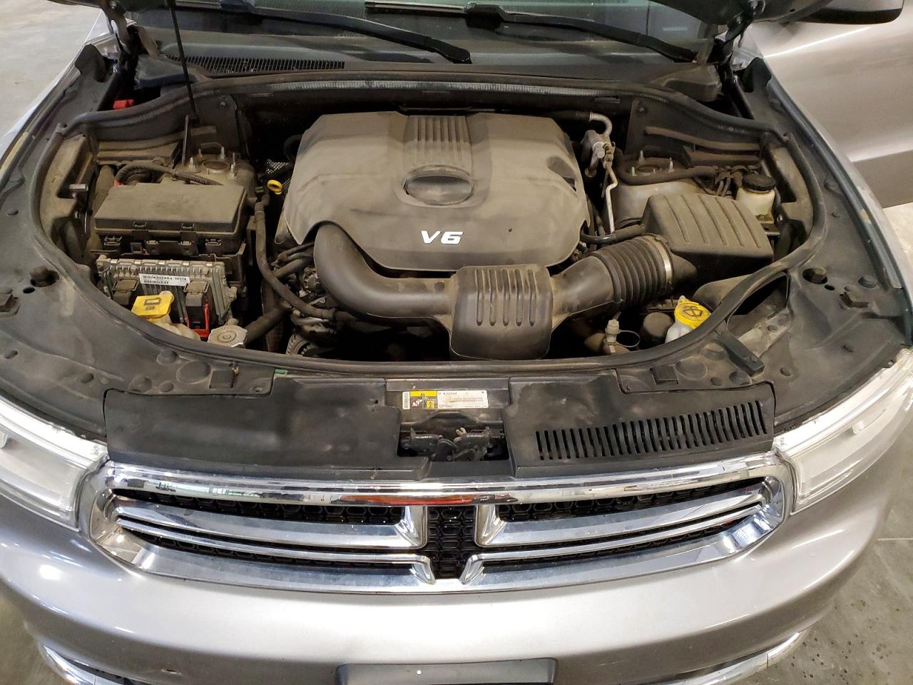 2015 Dodge Durango Sxt Silver vin: 1C4RDJAG6FC938136