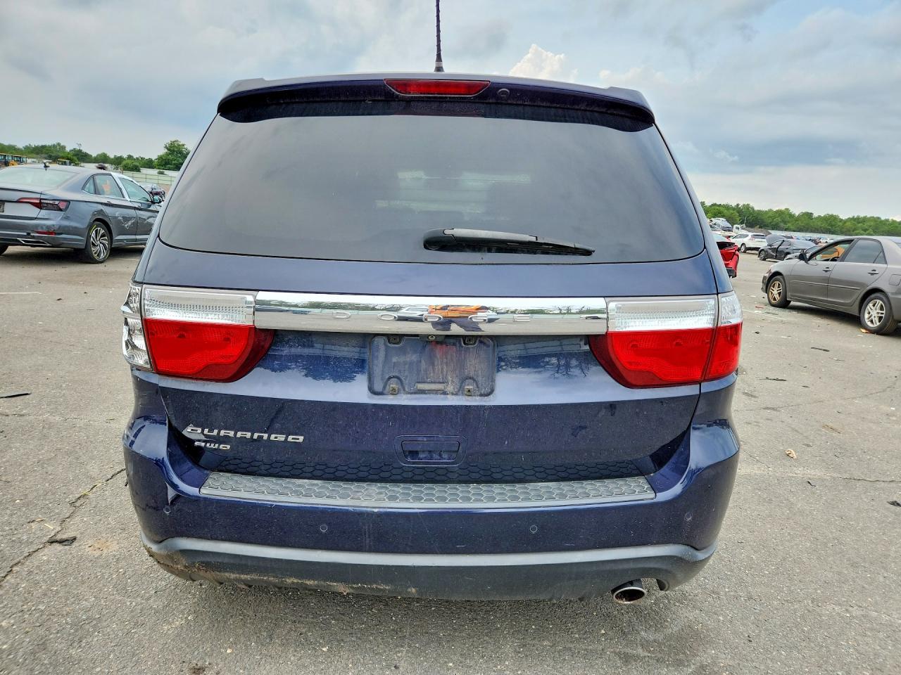 2012 Dodge Durango Sxt Blue vin: 1C4RDJAG7CC198124