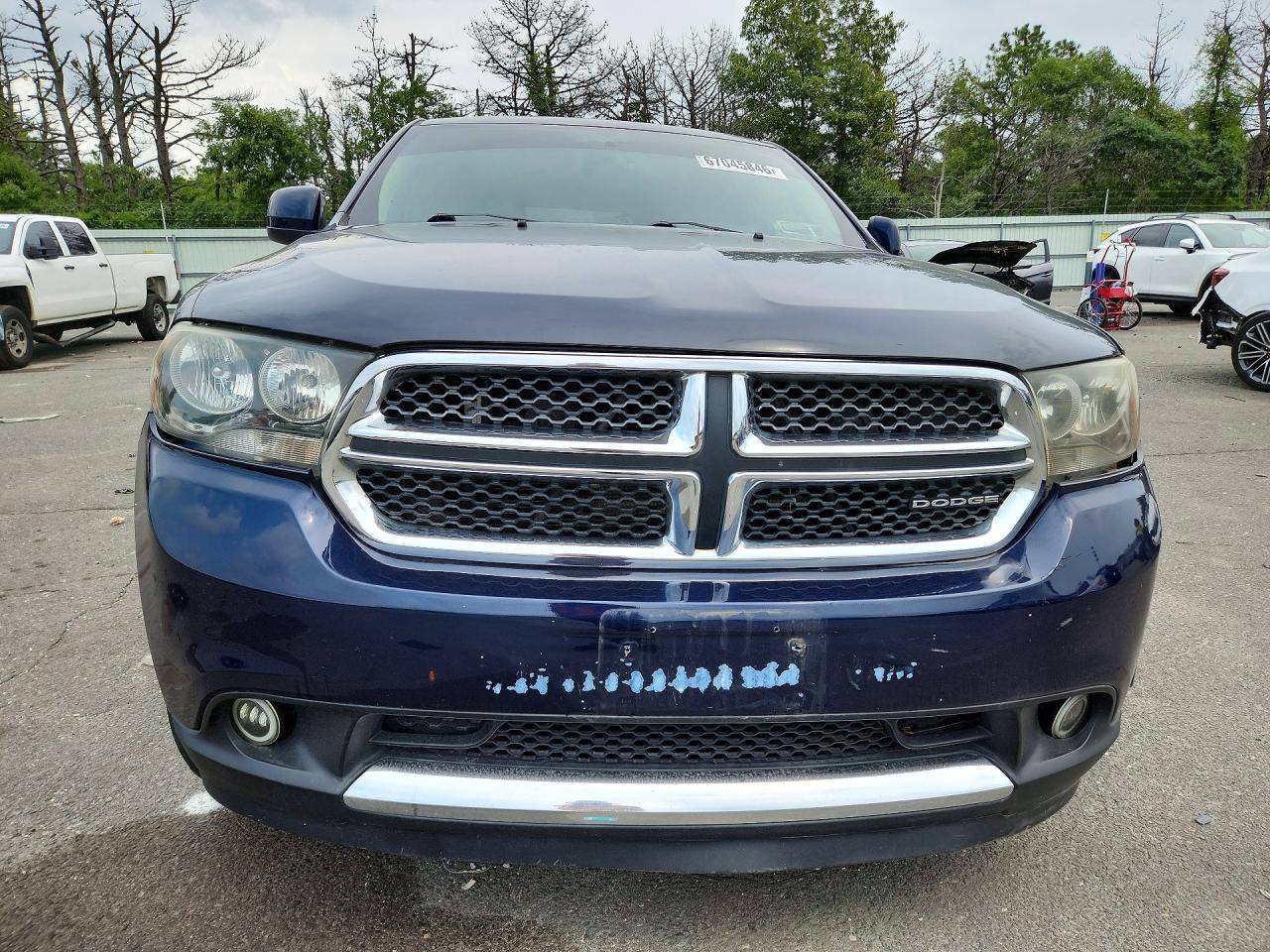2012 Dodge Durango Sxt Blue vin: 1C4RDJAG7CC198124