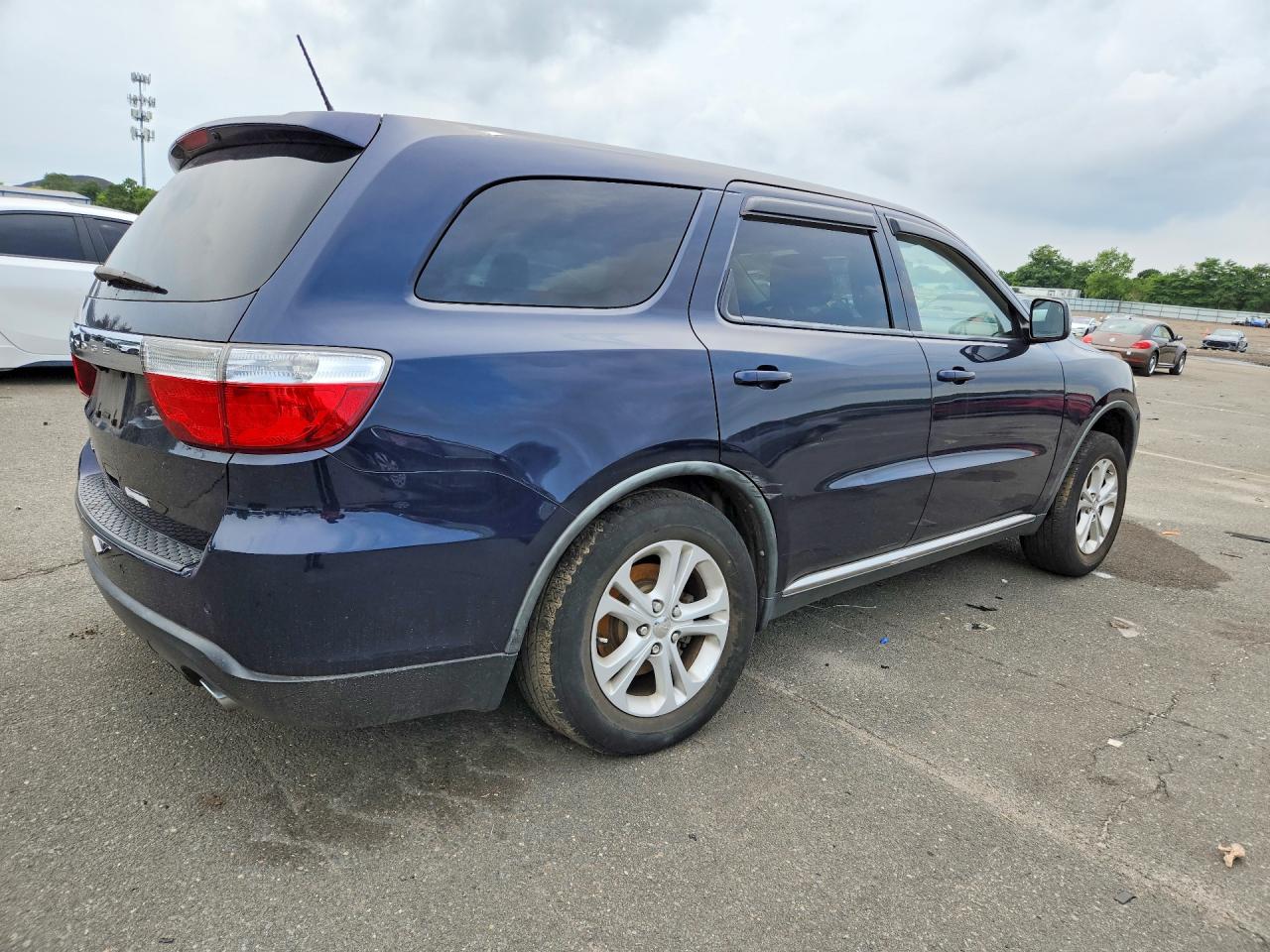 2012 Dodge Durango Sxt Blue vin: 1C4RDJAG7CC198124