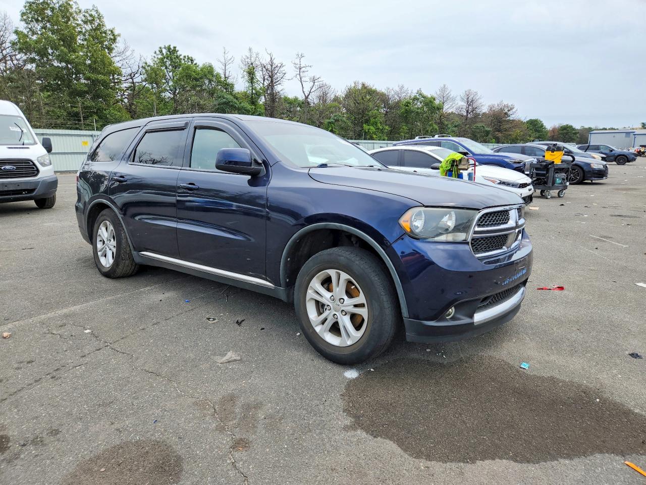 2012 Dodge Durango Sxt Blue vin: 1C4RDJAG7CC198124