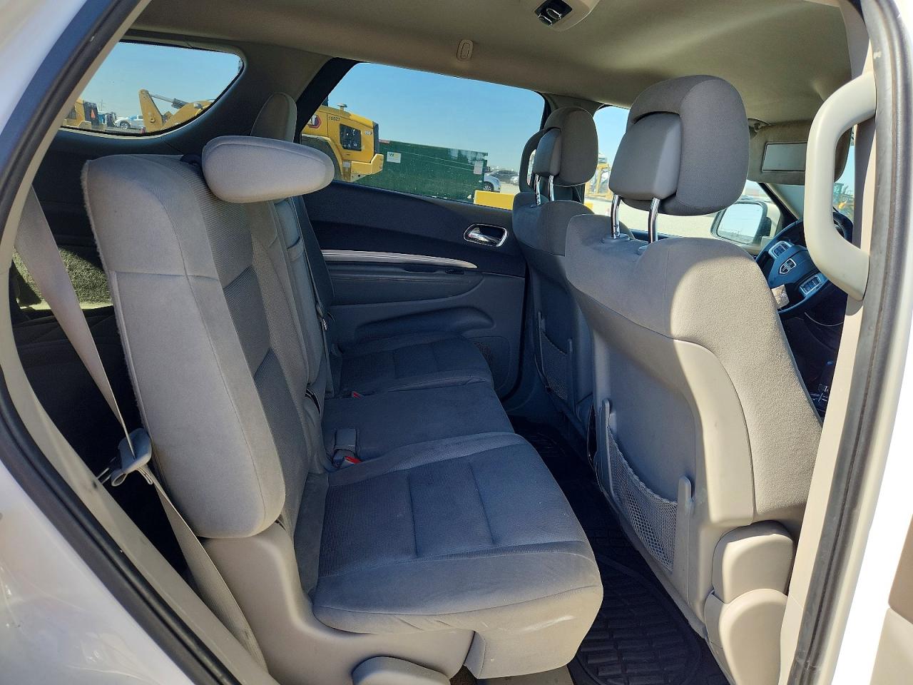2012 Dodge Durango Sxt White vin: 1C4RDJAG7CC213124