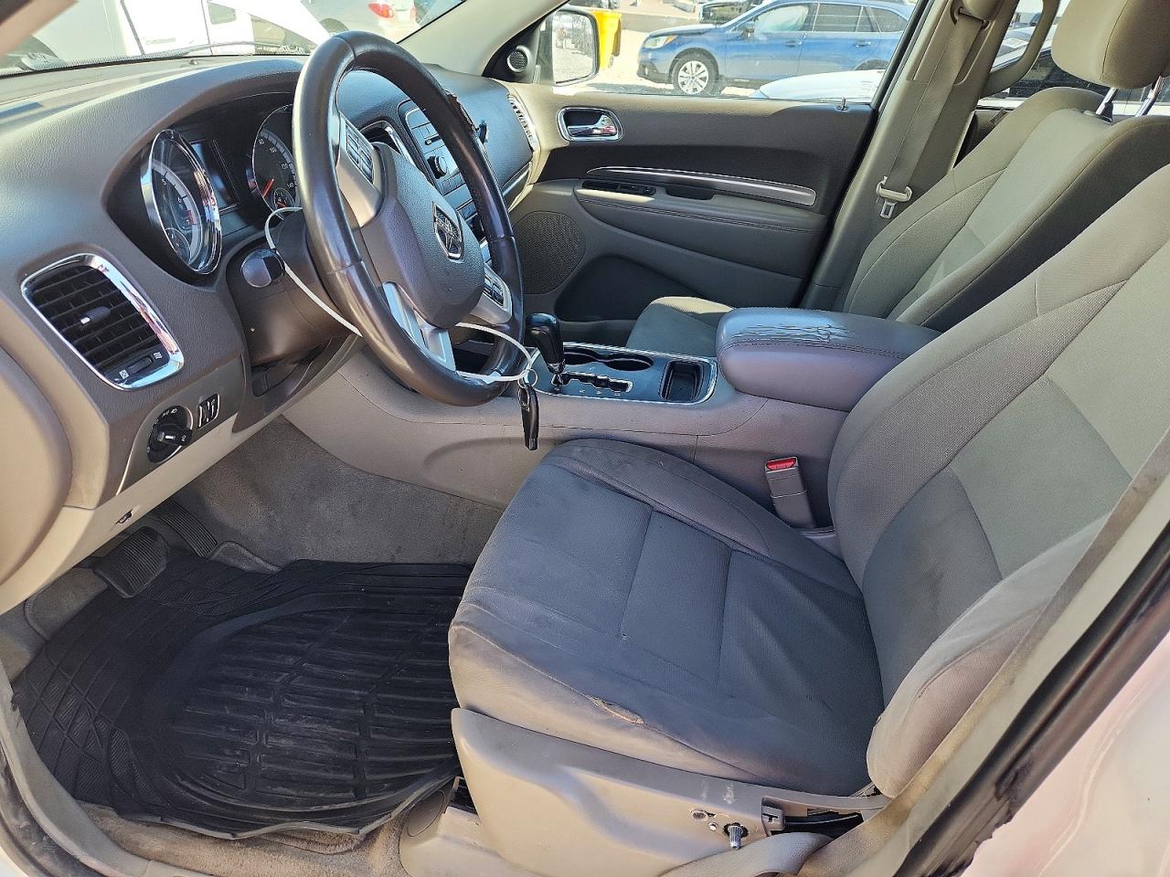 2012 Dodge Durango Sxt White vin: 1C4RDJAG7CC213124